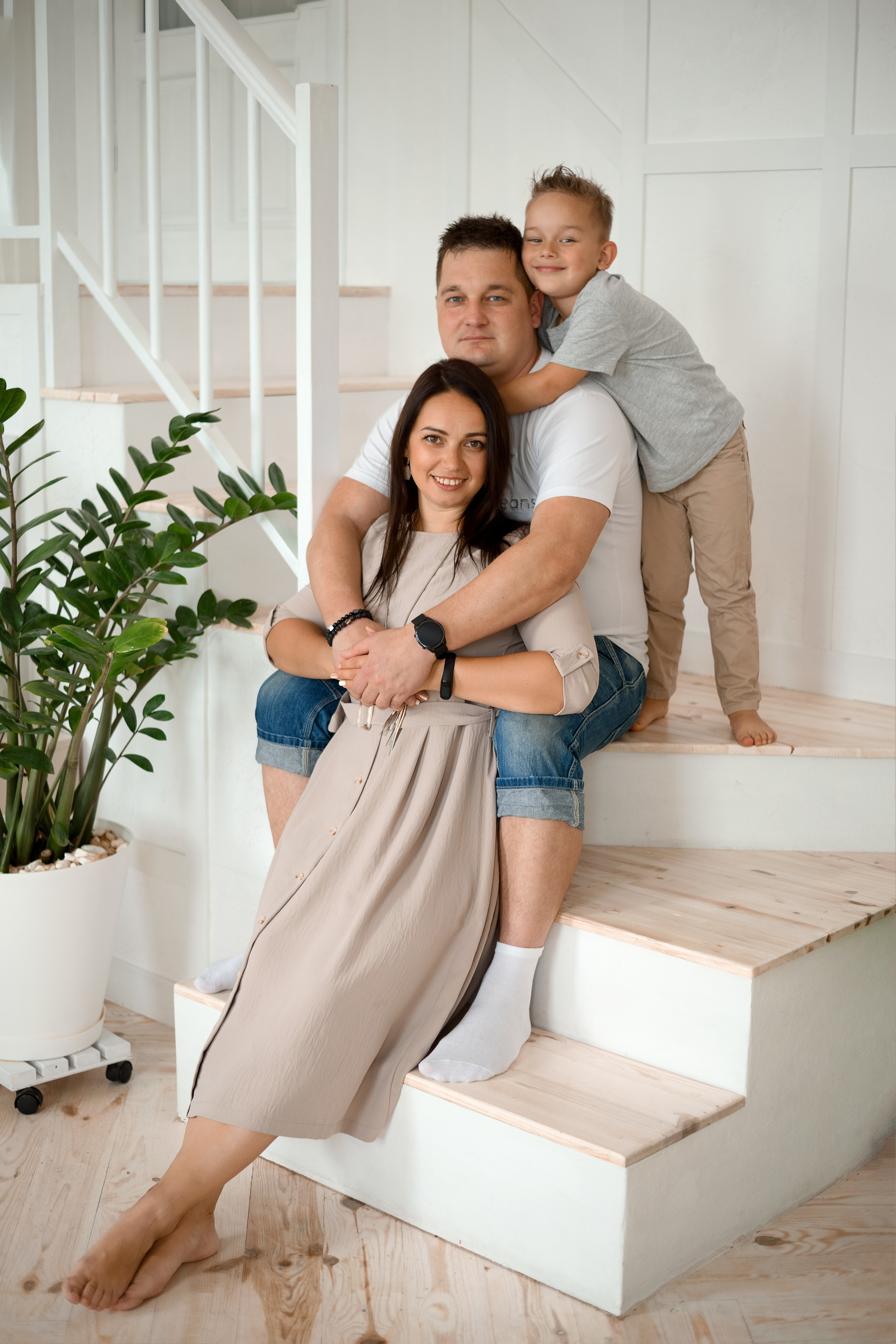 Семейная фотосессия кондитера Юли. Семейный фотограф в Харькове Приймак Наталья