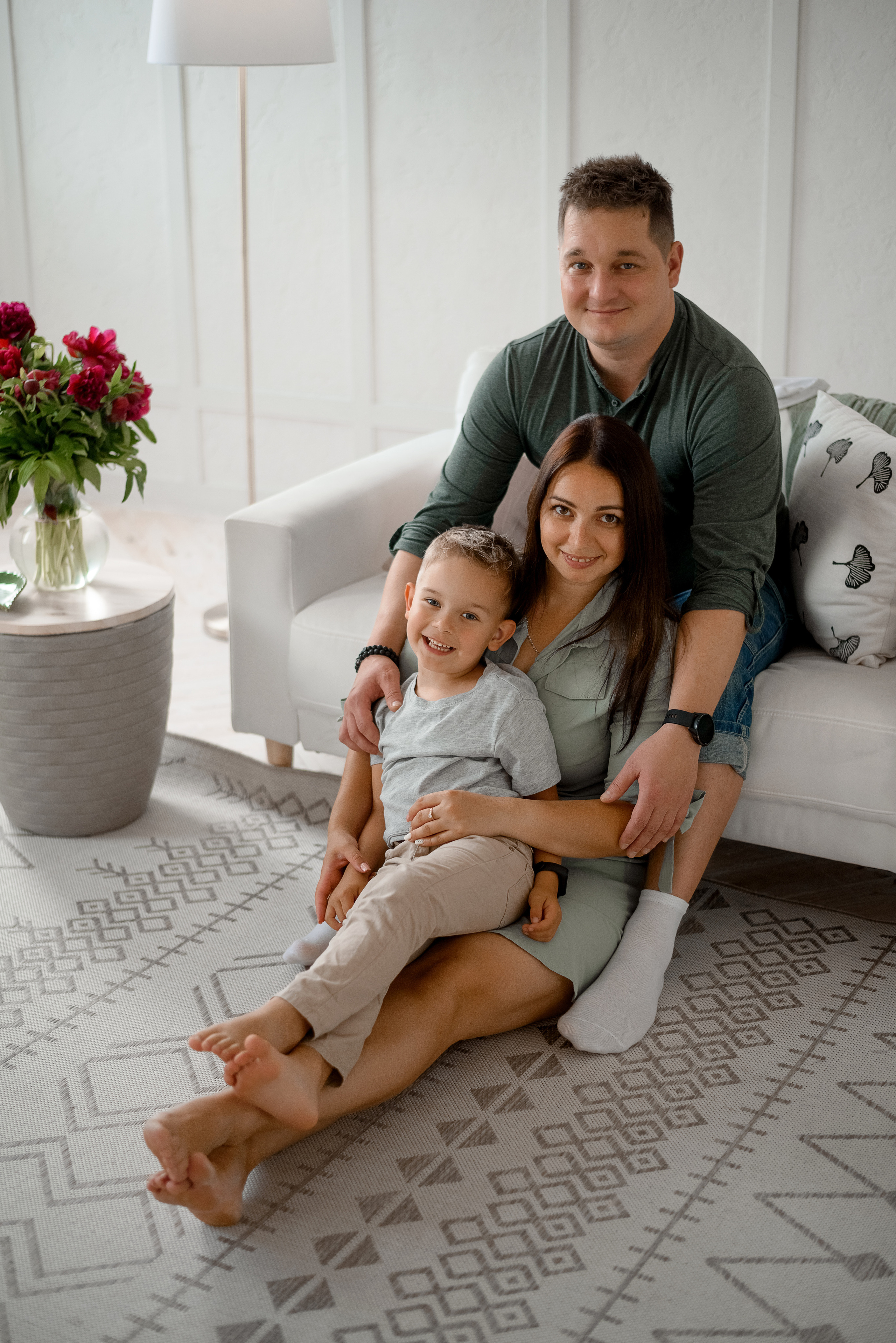 Семейная фотосессия кондитера Юли. Семейный фотограф в Харькове Приймак Наталья