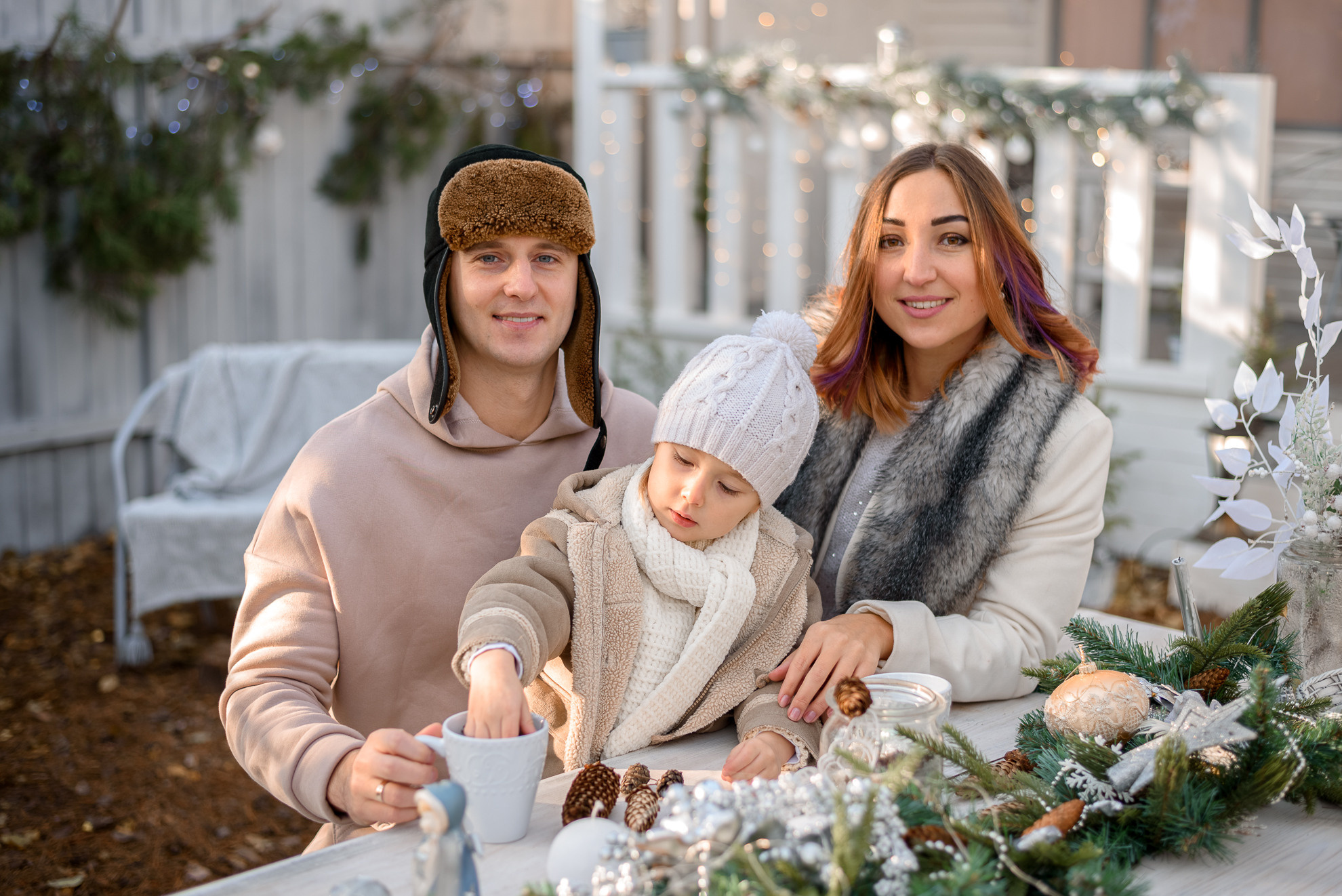 Новогодняя фотосессия Кристины. Семейный фотограф в Харькове Приймак Наталья