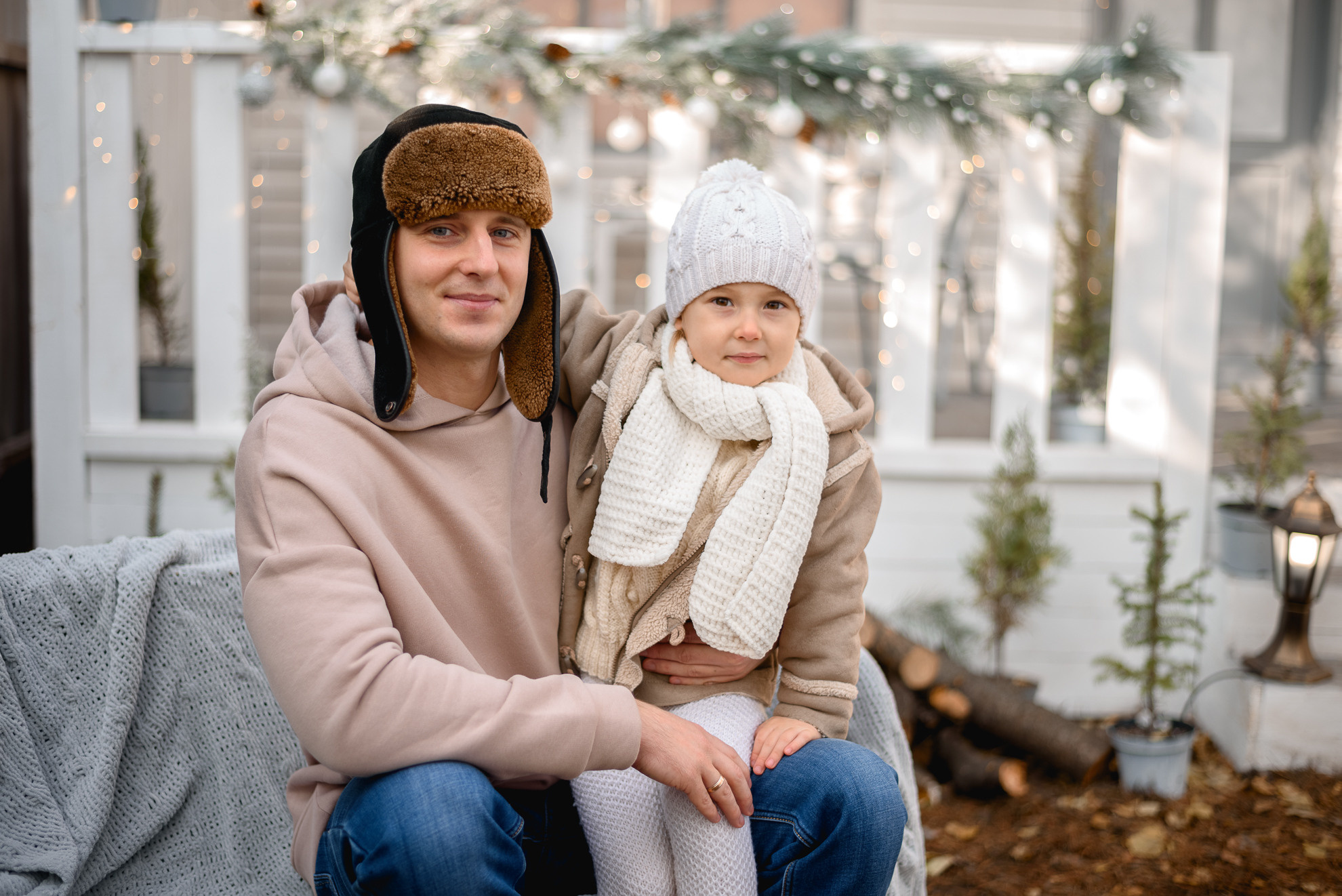 Новогодняя фотосессия Кристины. Семейный фотограф в Харькове Приймак Наталья