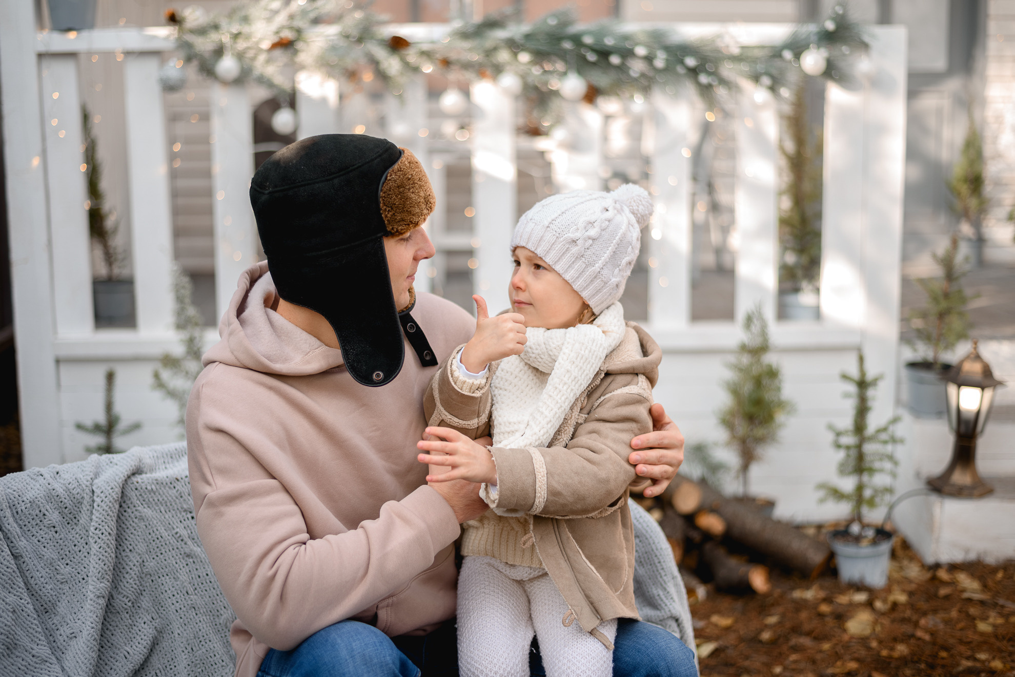 Новогодняя фотосессия Кристины. Семейный фотограф в Харькове Приймак Наталья