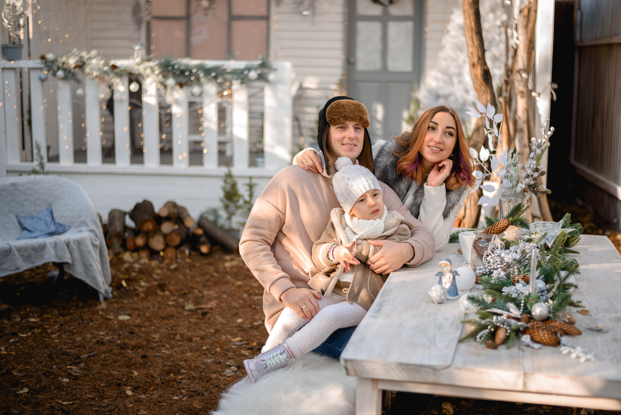 Новогодняя фотосессия Кристины. Семейный фотограф в Харькове Приймак Наталья