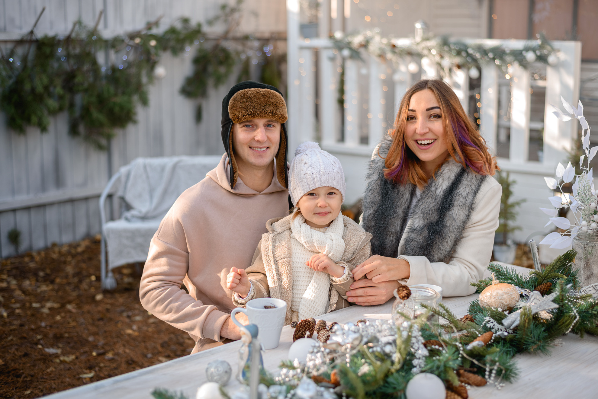 Новогодняя фотосессия Кристины. Семейный фотограф в Харькове Приймак Наталья