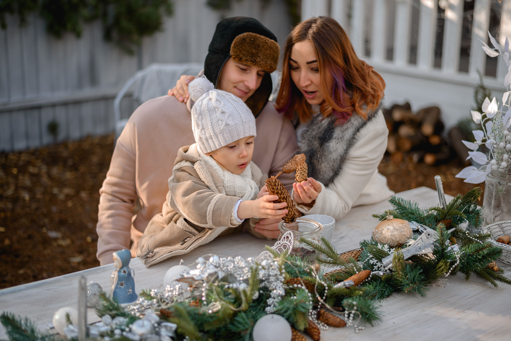 Новогодняя фотосессия Кристины. Семейный фотограф в Харькове Приймак Наталья