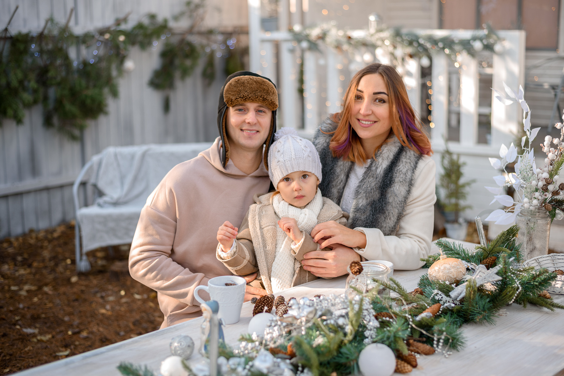 Новогодняя фотосессия Кристины. Семейный фотограф в Харькове Приймак Наталья