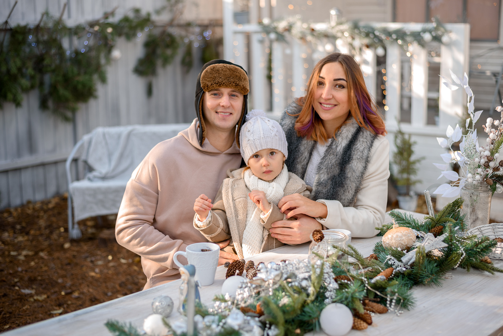 Новогодняя фотосессия Кристины. Семейный фотограф в Харькове Приймак Наталья