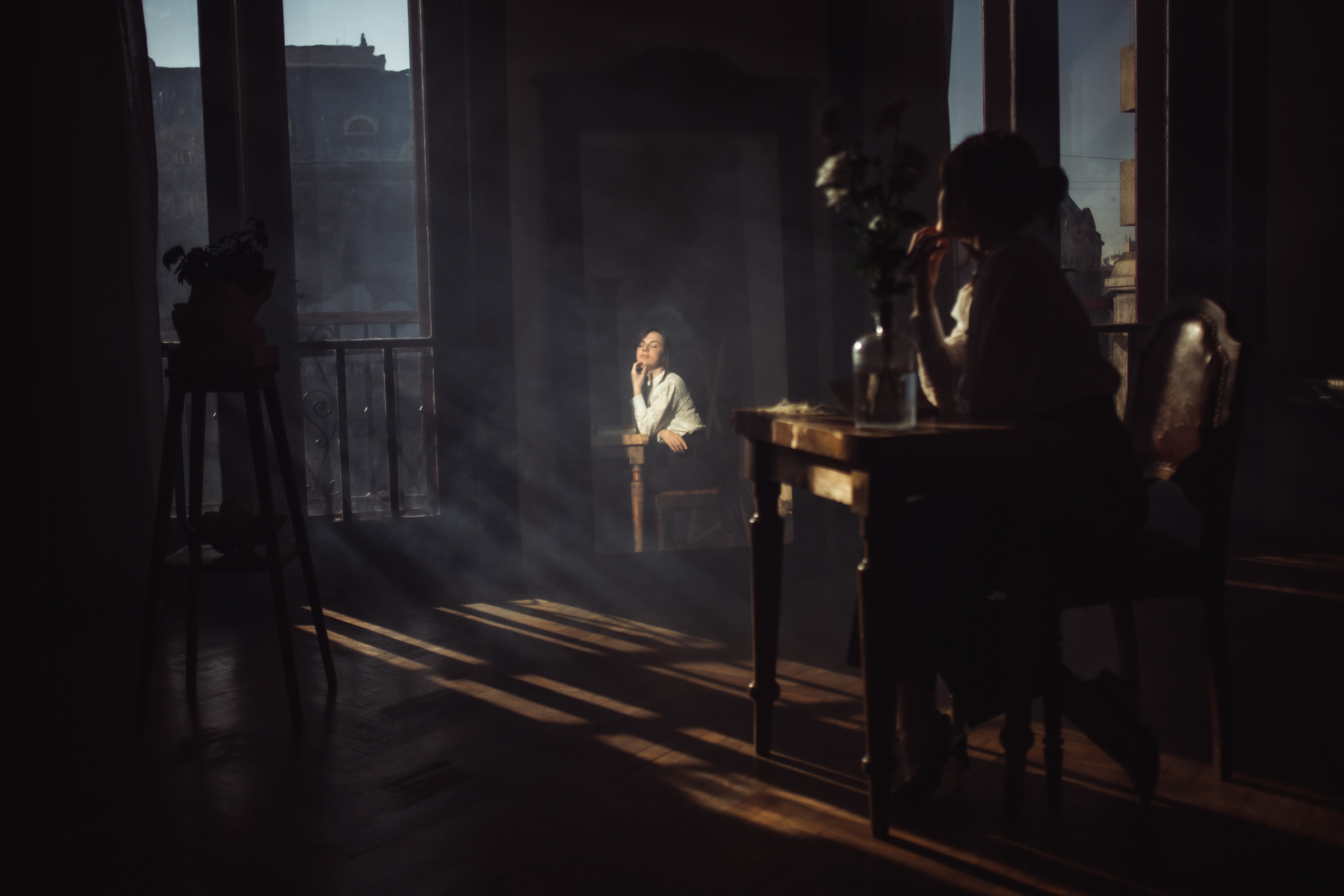 Атмосфера. Фотограф у студії, бізнес-портрети, контент для твого блогу чи бізнесу