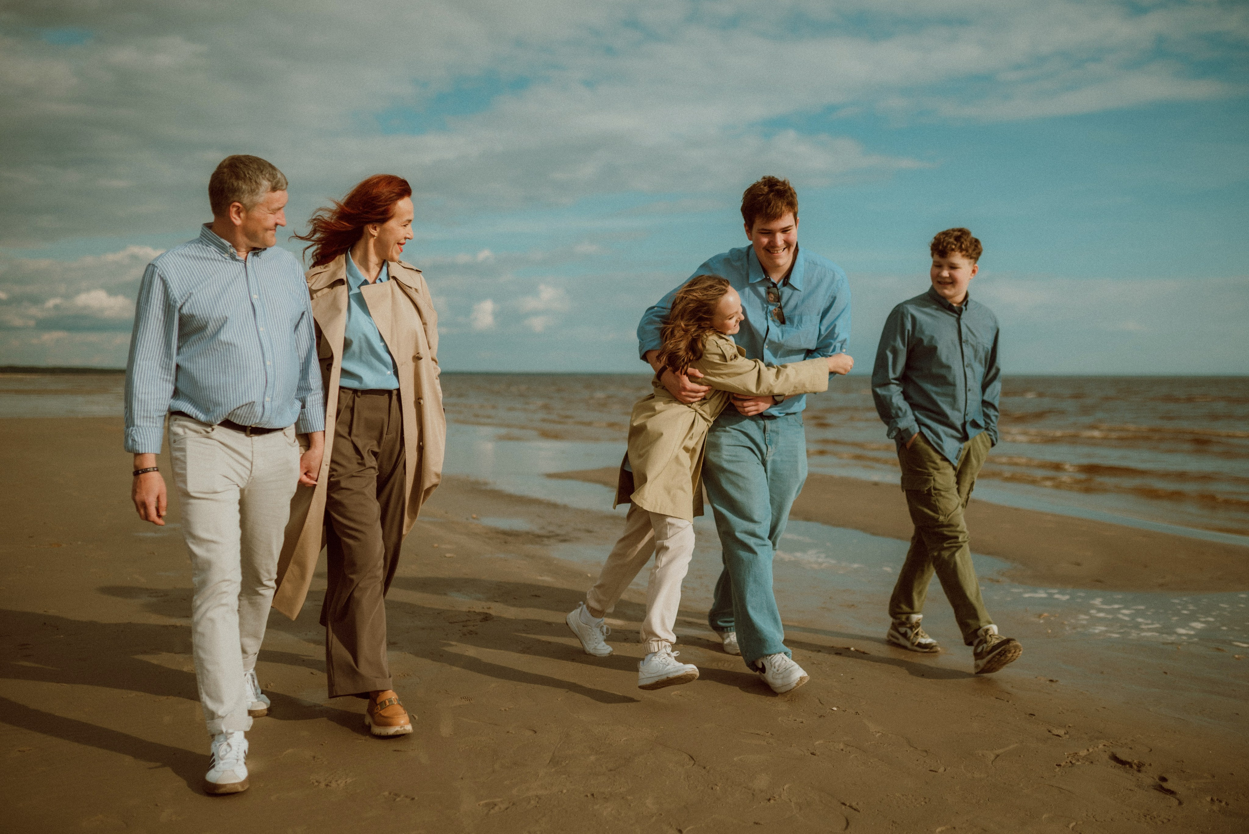 У моря. Семейный и детский фотограф Эстонии. (Пярну, Таллинн)