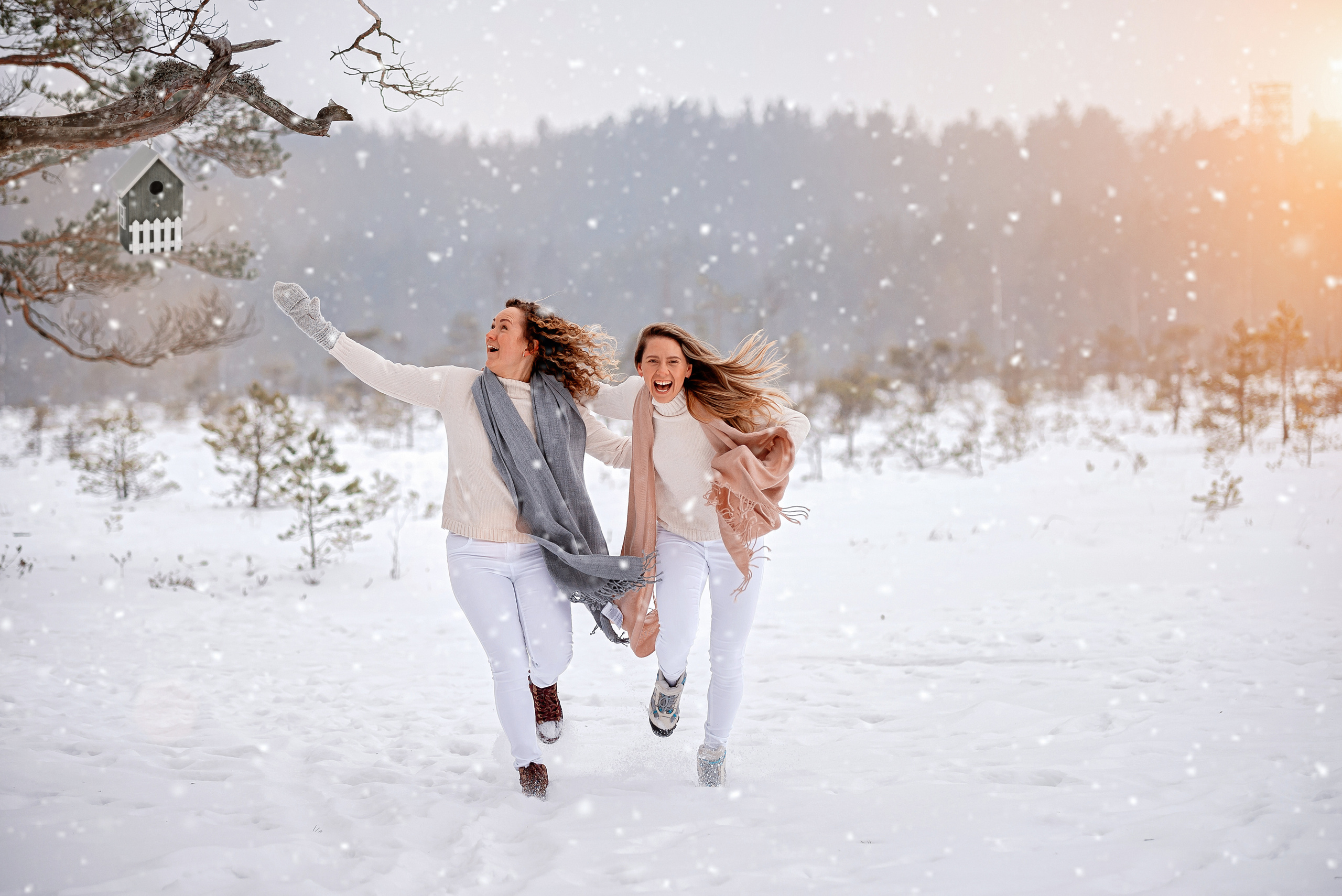 Зимние прогулки. Семейный и детский фотограф Эстонии. (Пярну, Таллинн)
