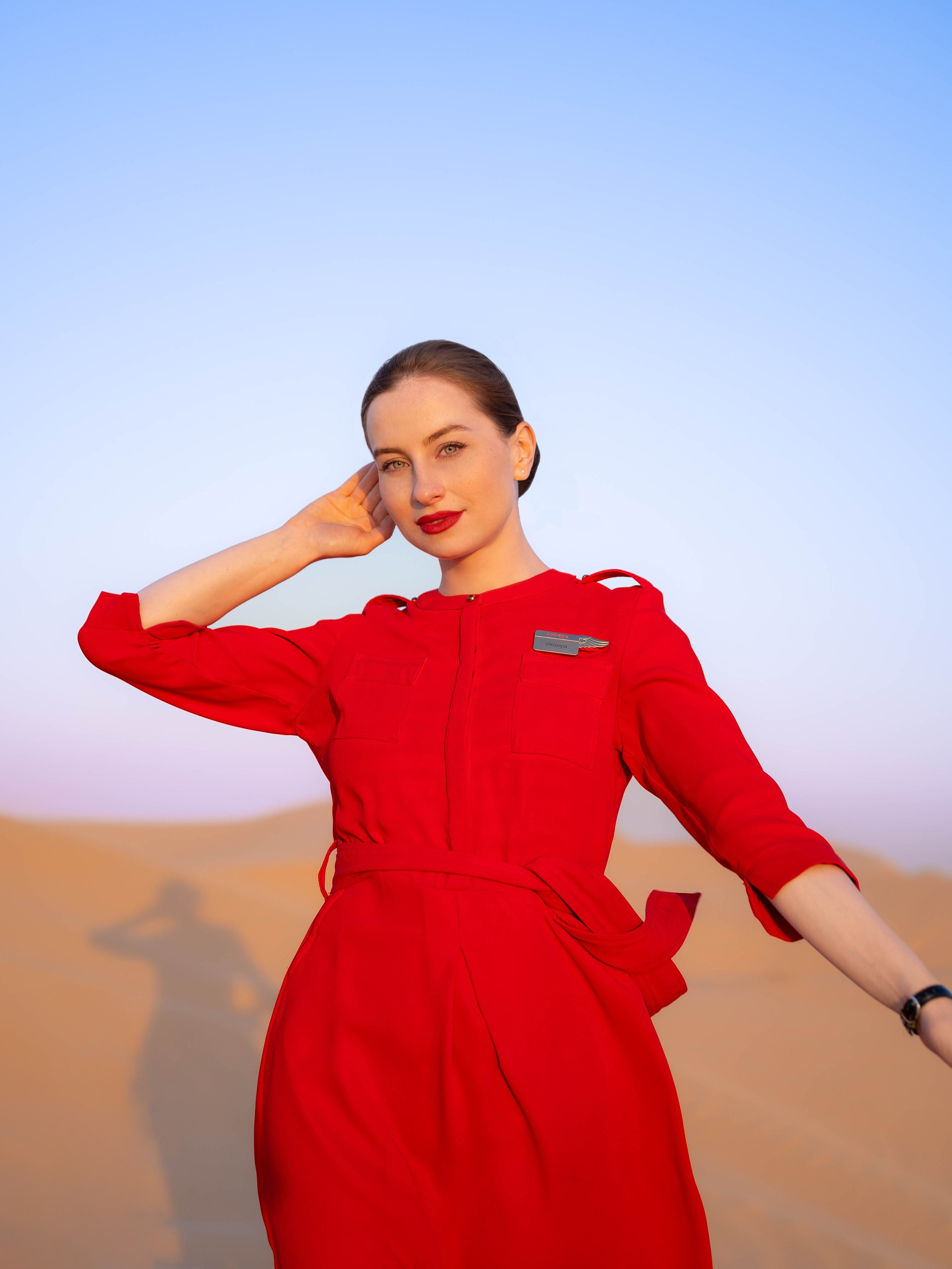 Desert photoshoot. Portrait Photographer