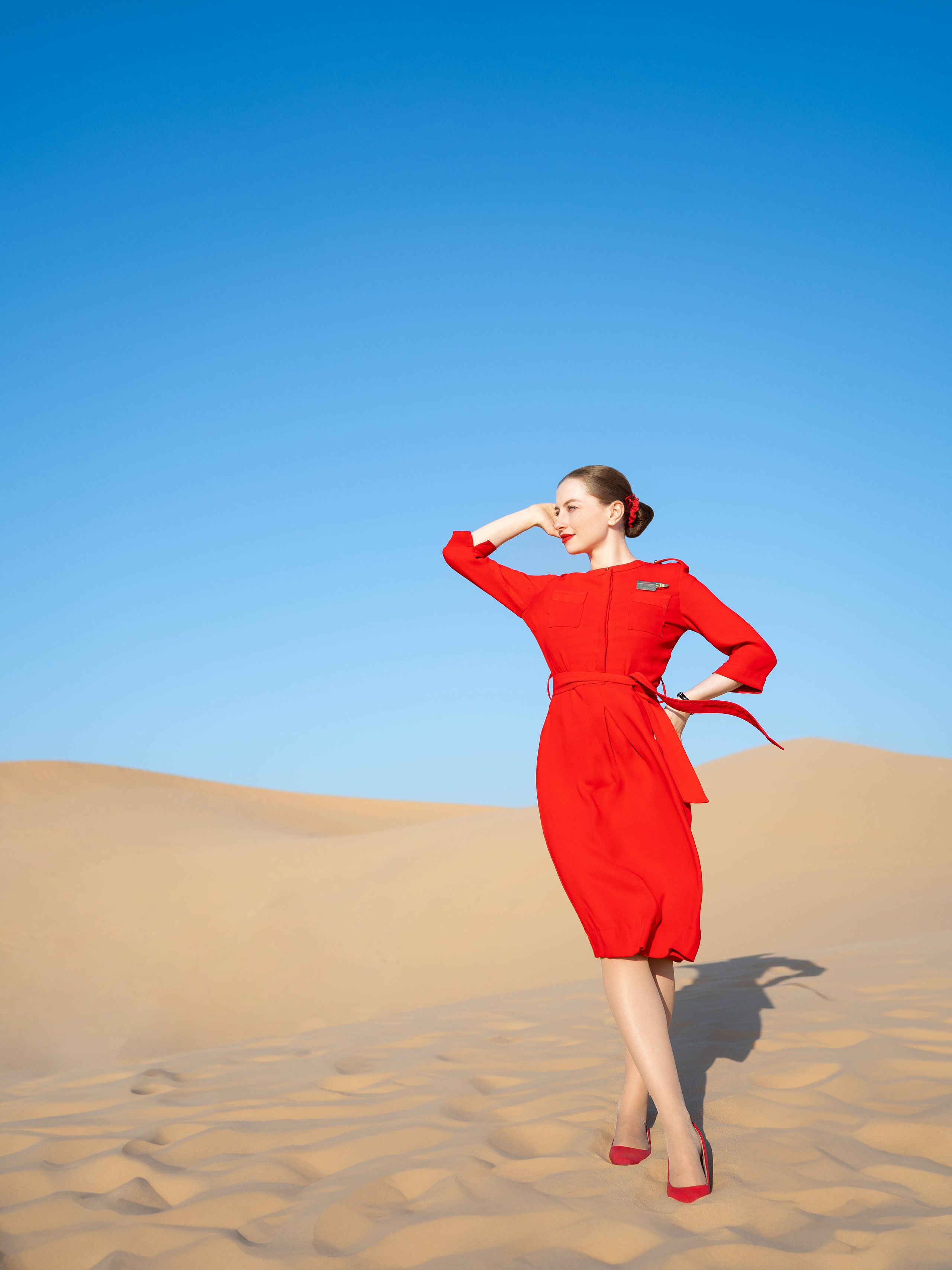 Desert photoshoot. Portrait Photographer