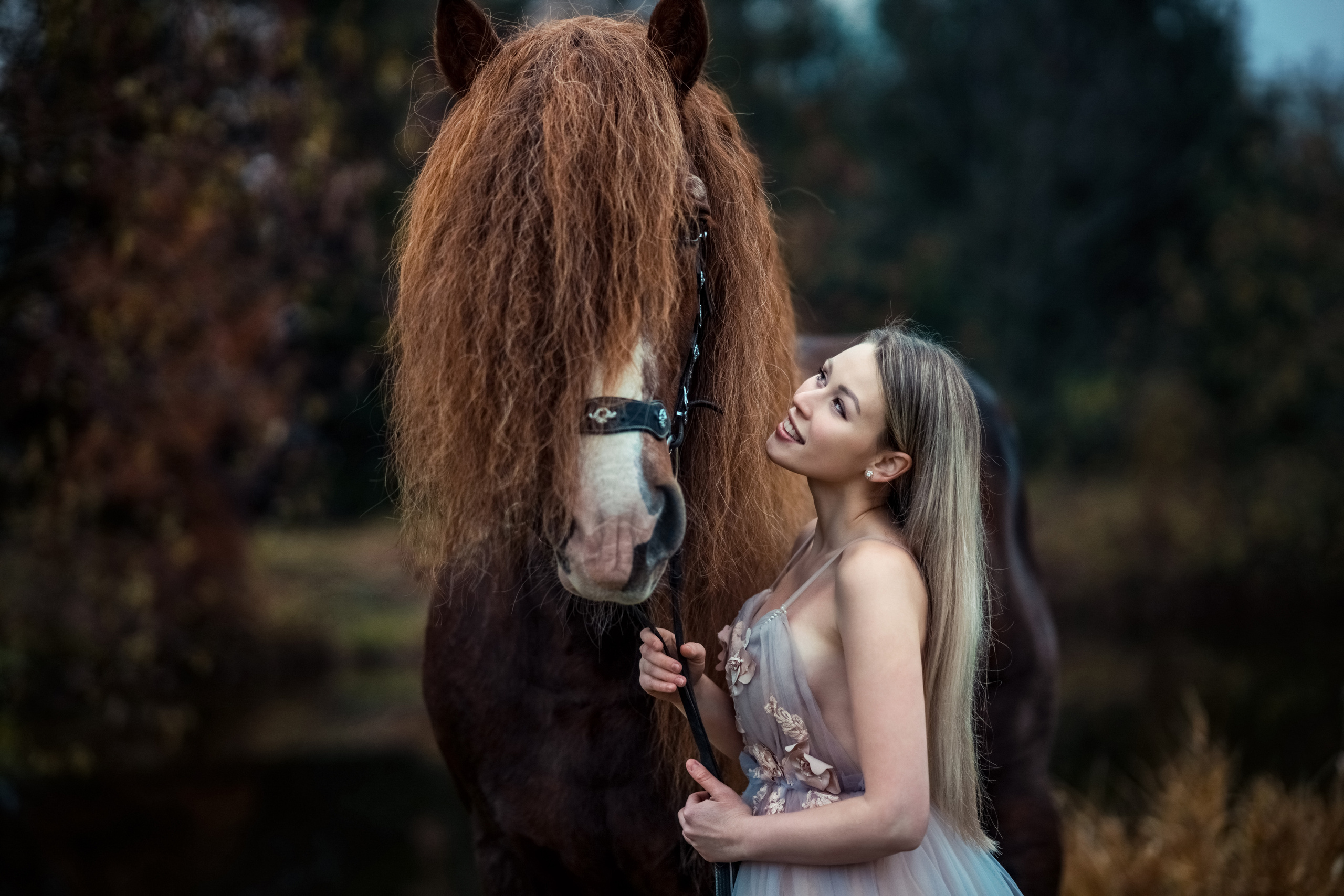Фотосессия с лошадьми. Свадебный фотограф в Праге Покудова Наталия