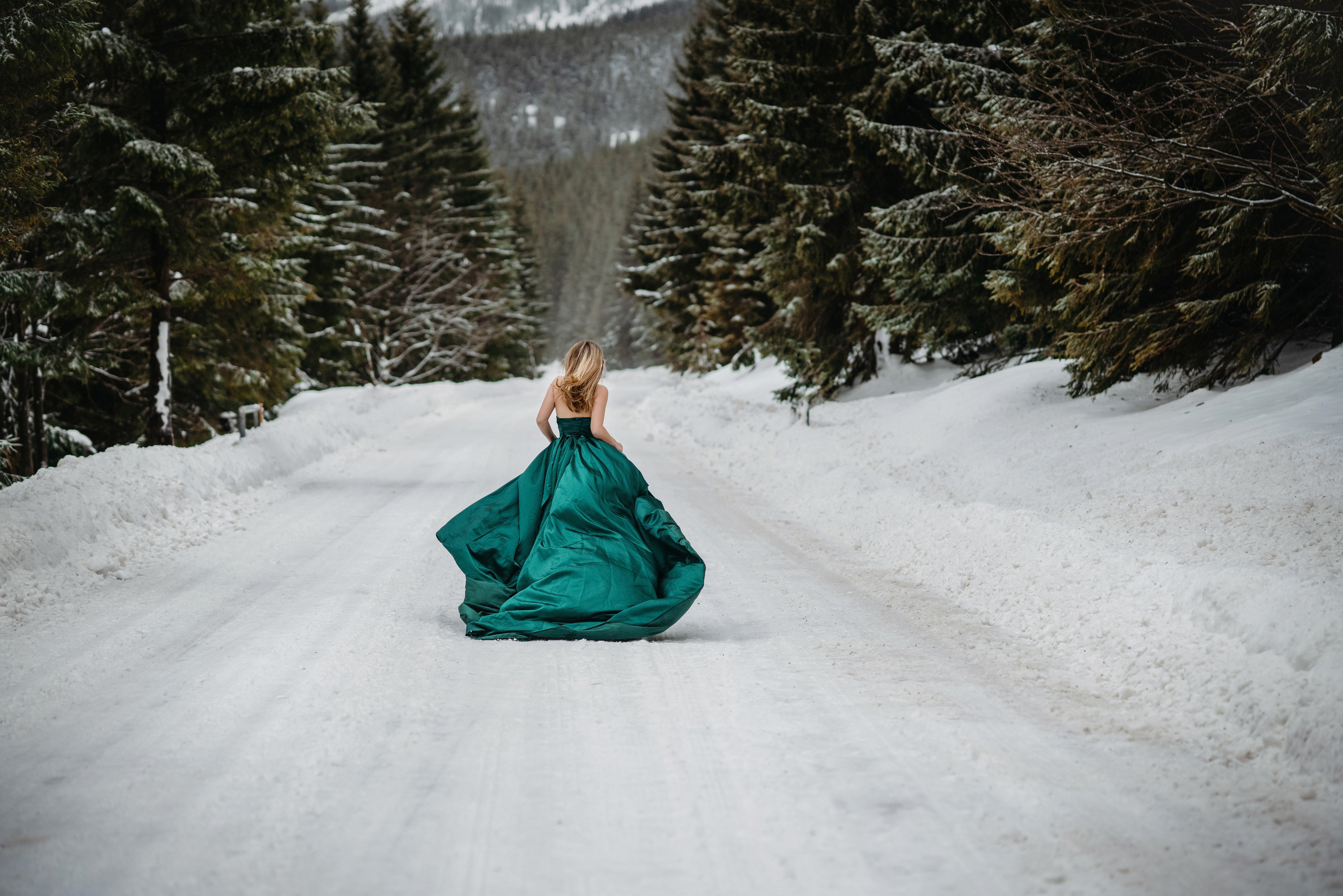 Зимнии. Свадебный фотограф в Праге Покудова Наталия