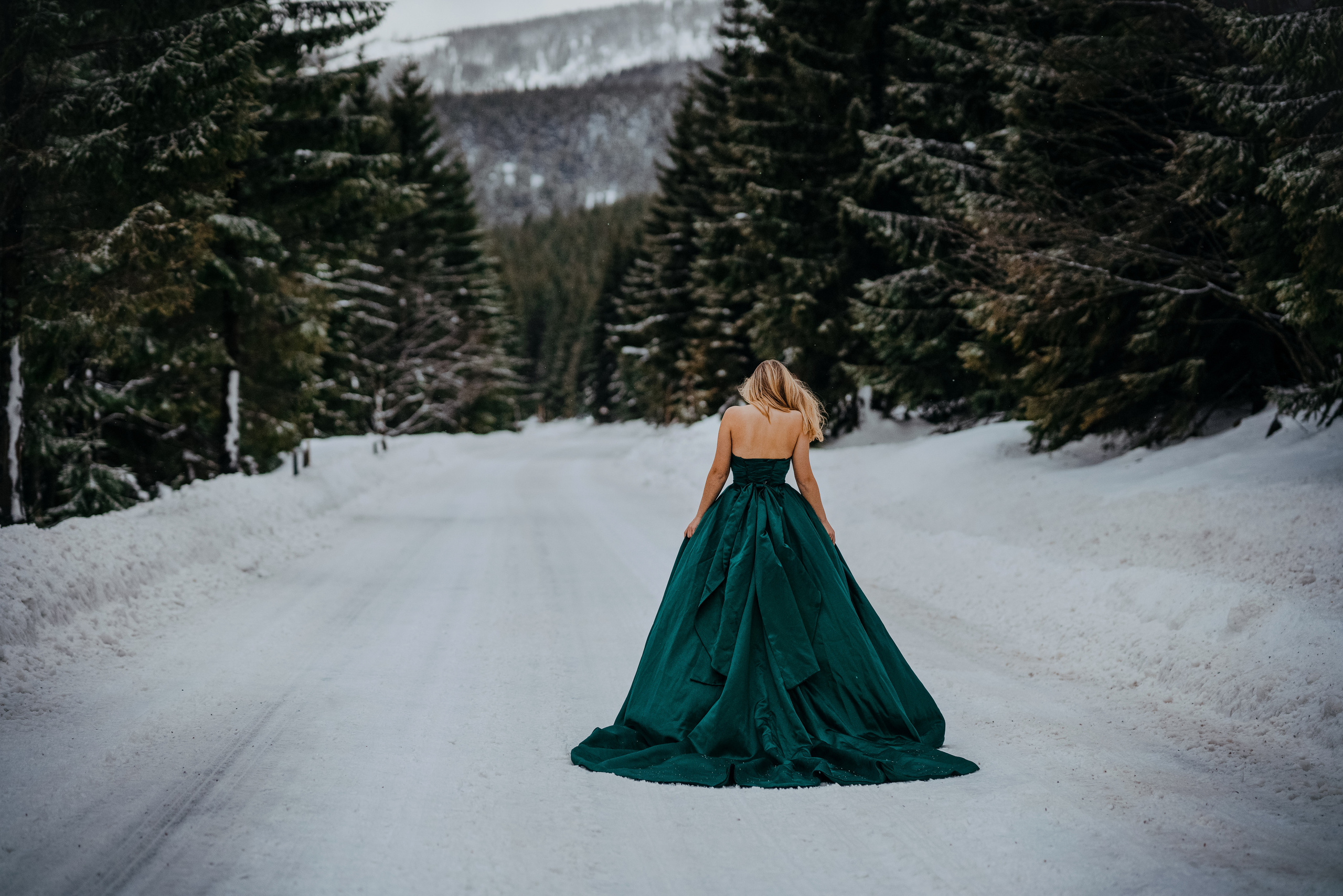 Зимнии. Свадебный фотограф в Праге Покудова Наталия