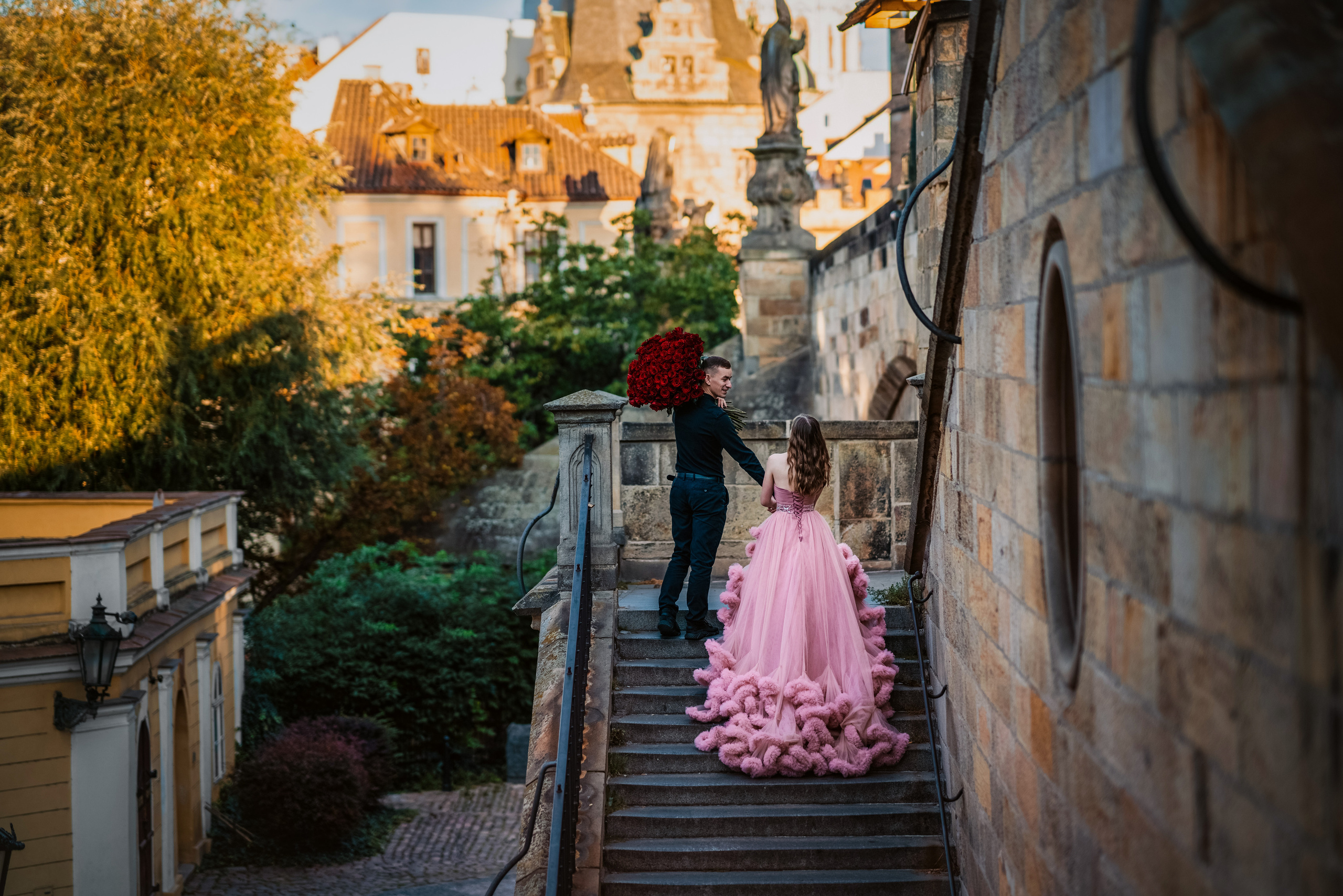 Love story. Свадебный фотограф в Праге Покудова Наталия