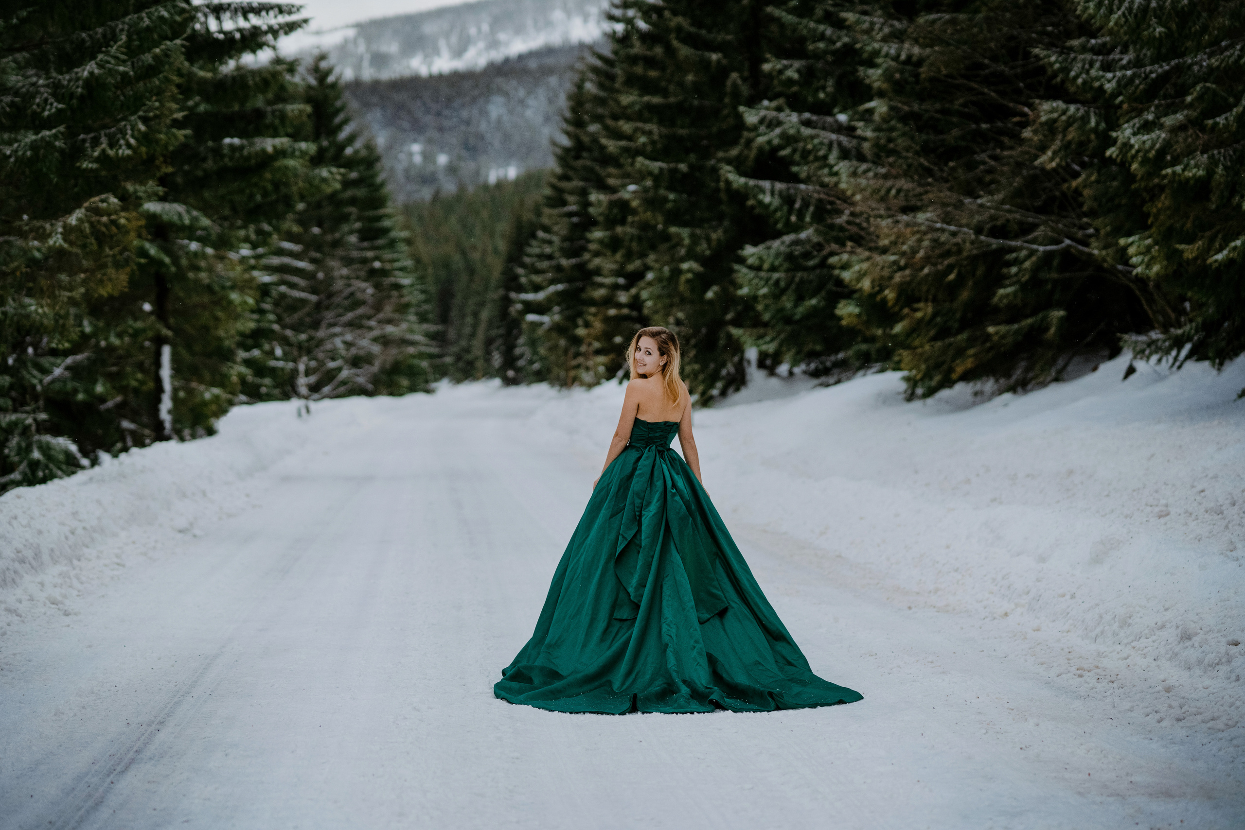 Зимнии. Свадебный фотограф в Праге Покудова Наталия