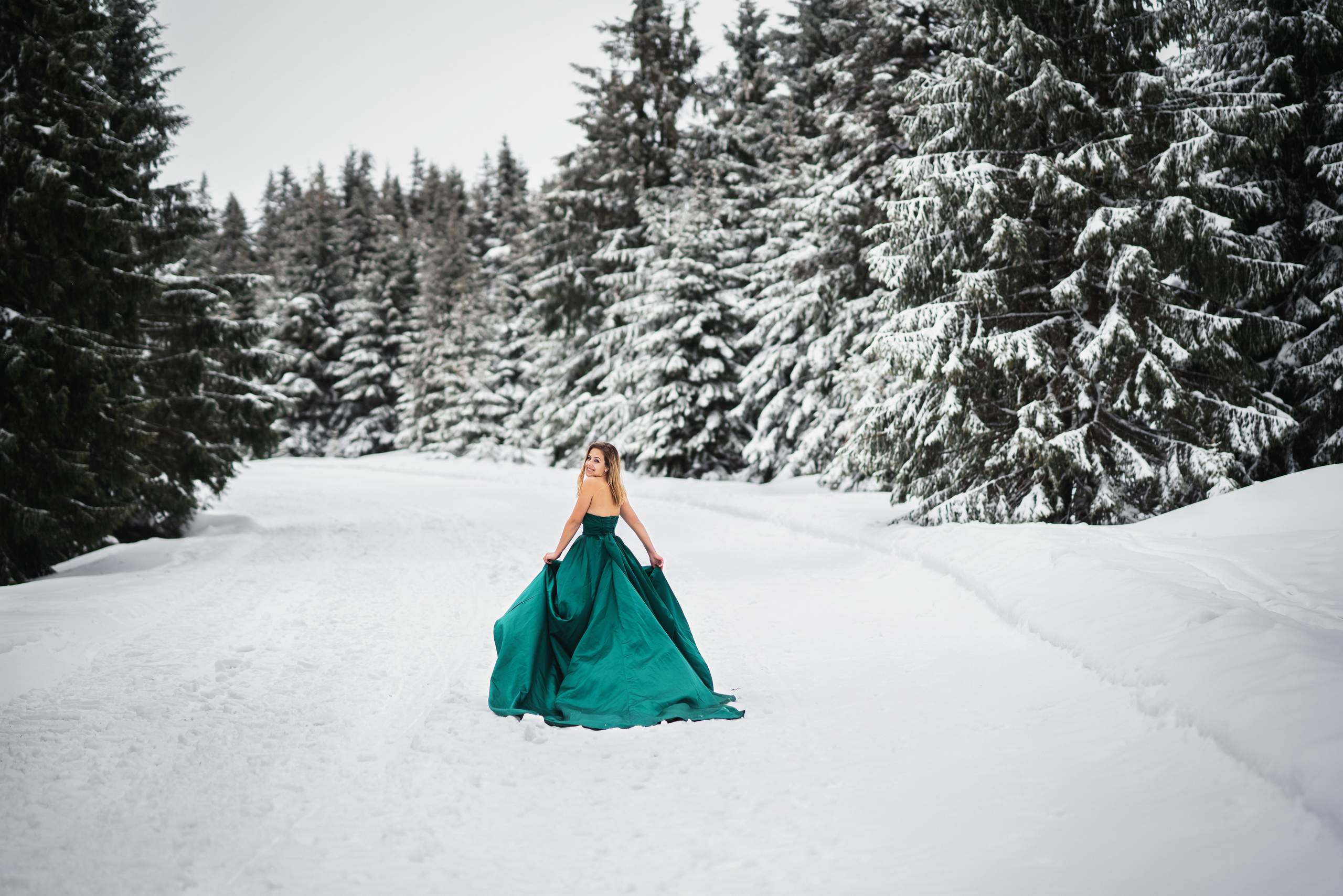 Зимнии. Свадебный фотограф в Праге Покудова Наталия