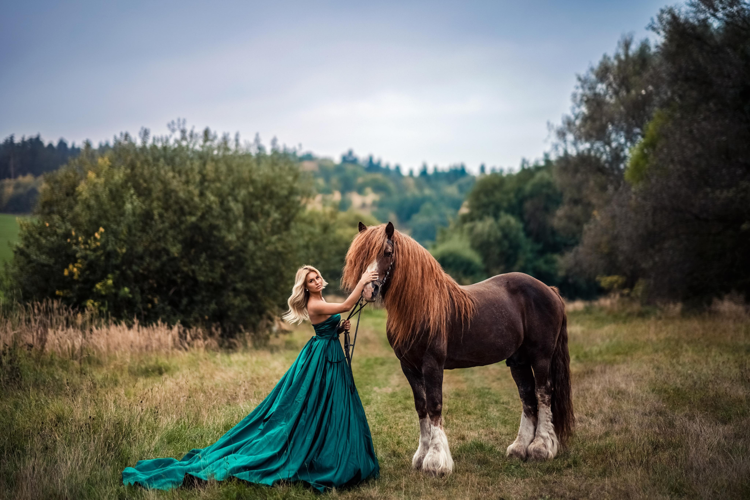 Фотосессия с лошадьми. Свадебный фотограф в Праге Покудова Наталия