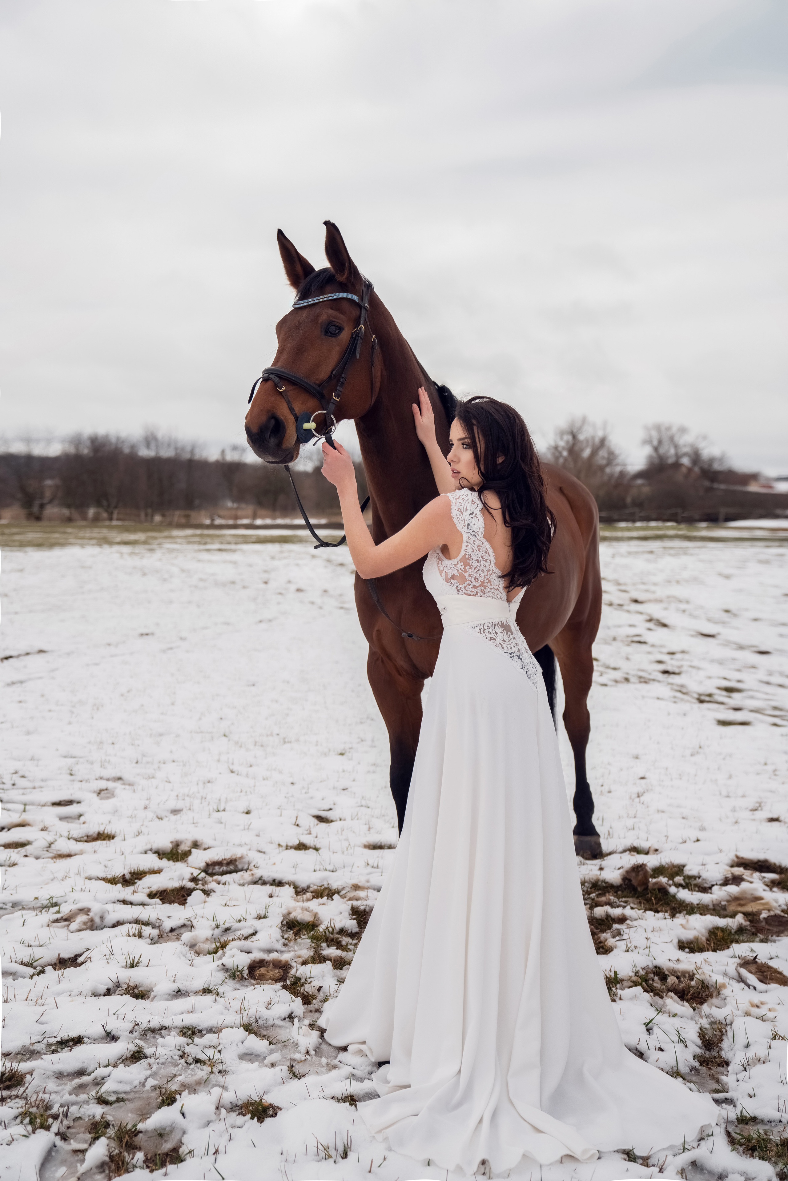 Фотосессия с лошадьми. Свадебный фотограф в Праге Покудова Наталия