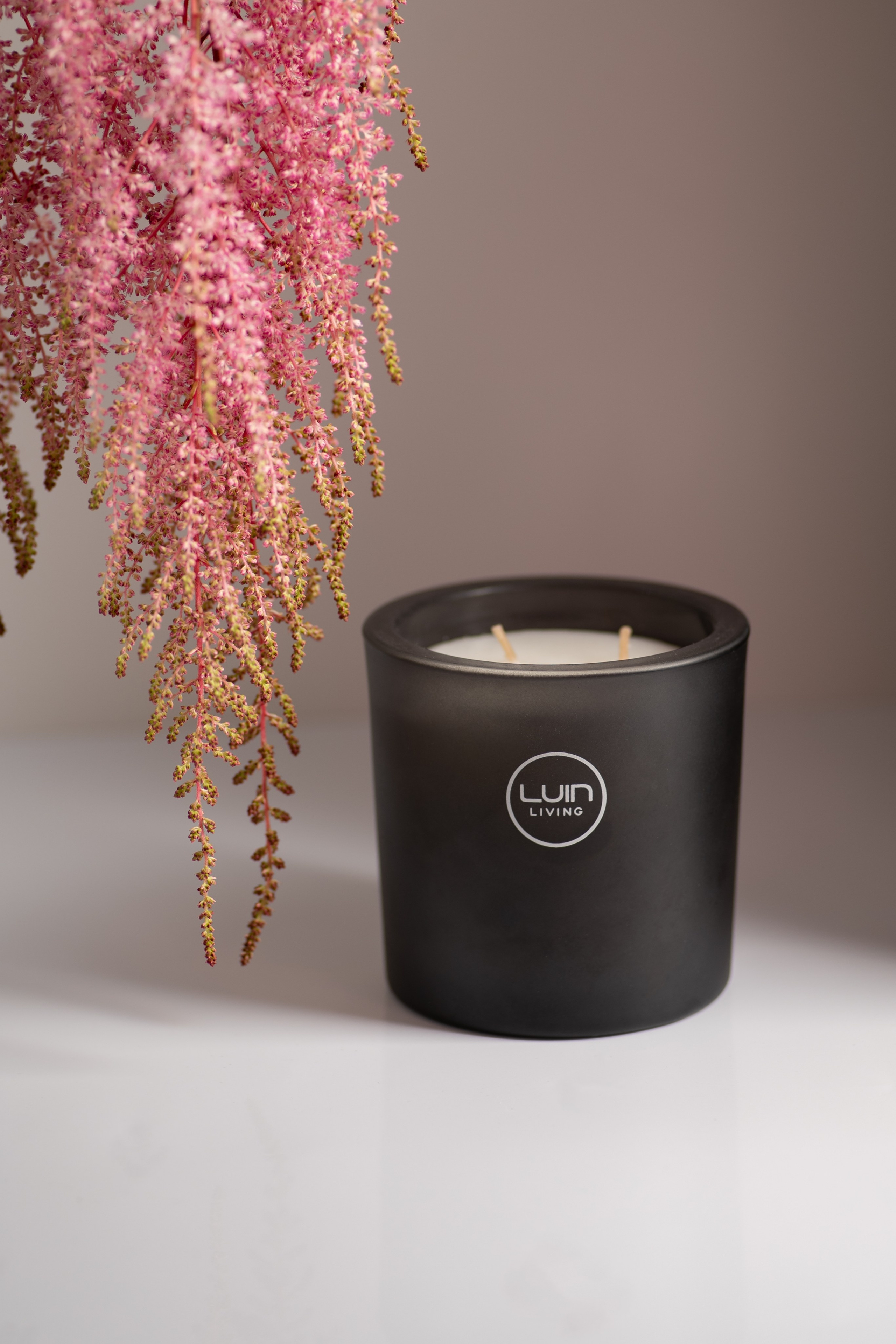 LUIN Candles. Product and Food photography