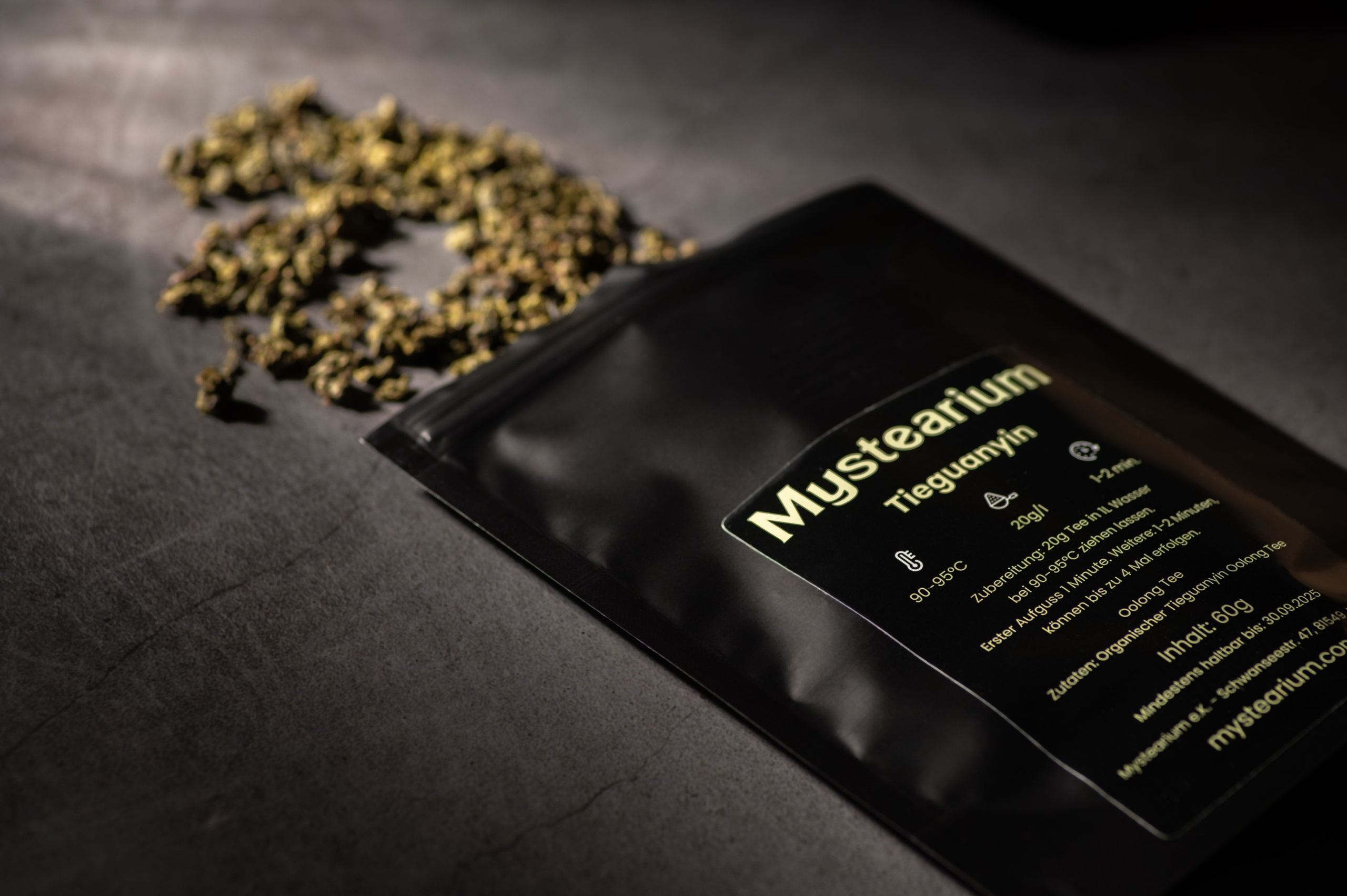 Mystearium tea. Product and Food photography