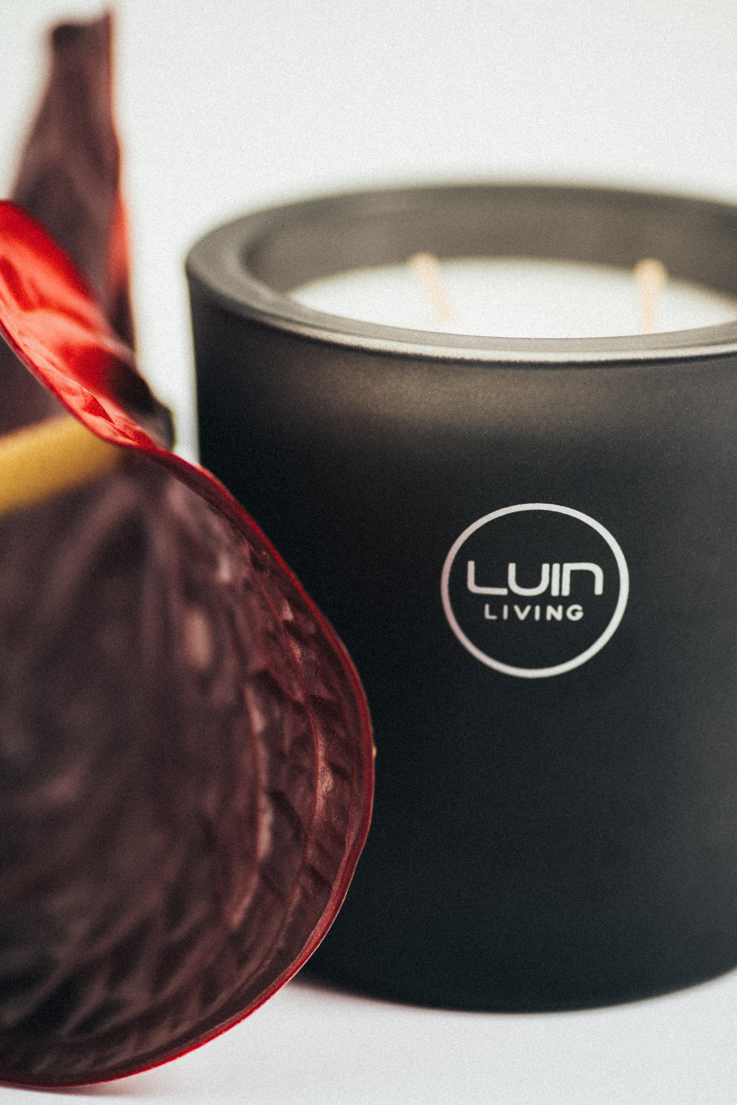 LUIN Candles. Product and Food photography