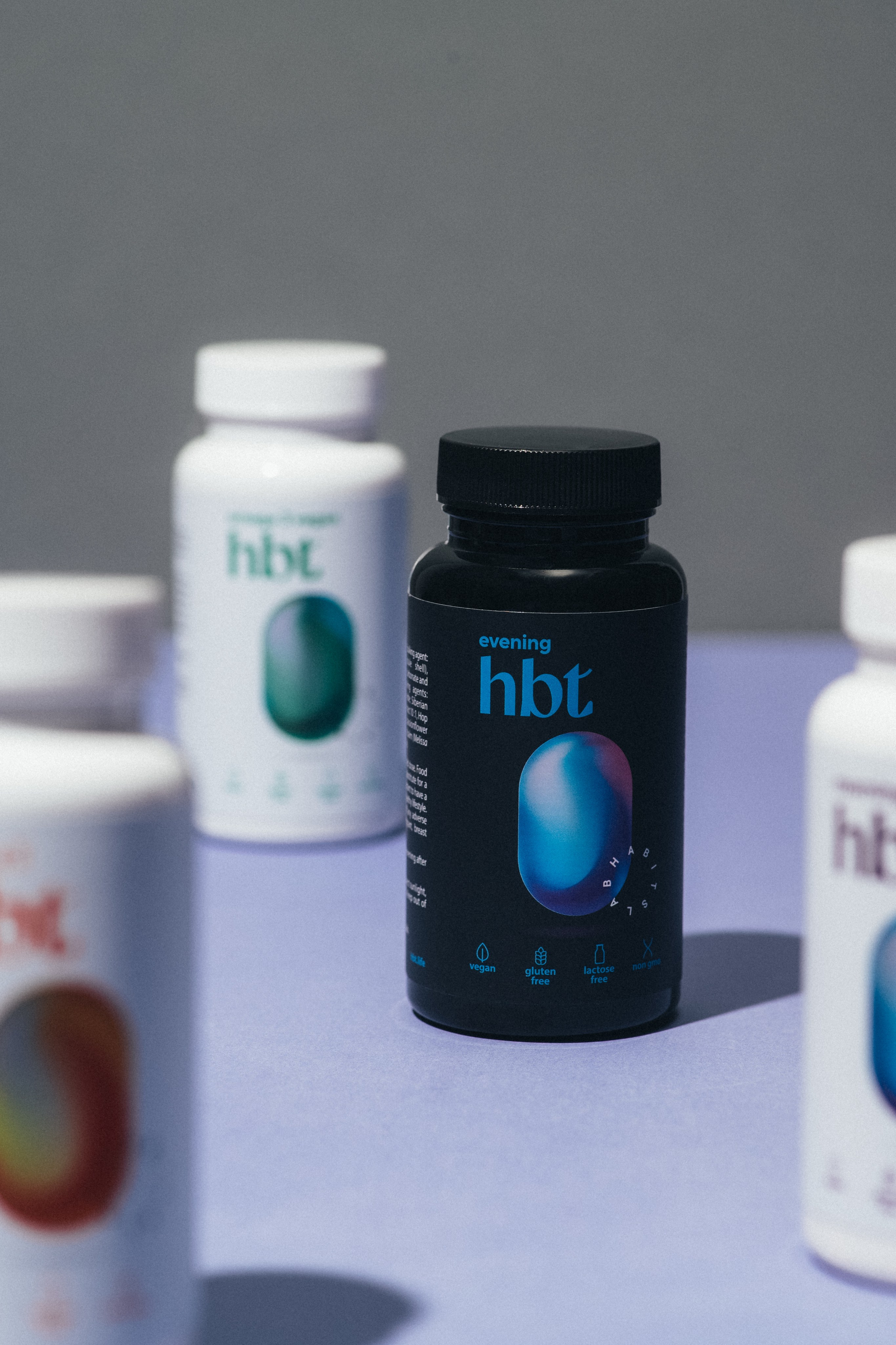 HBT Vitamins. Product and Food photography
