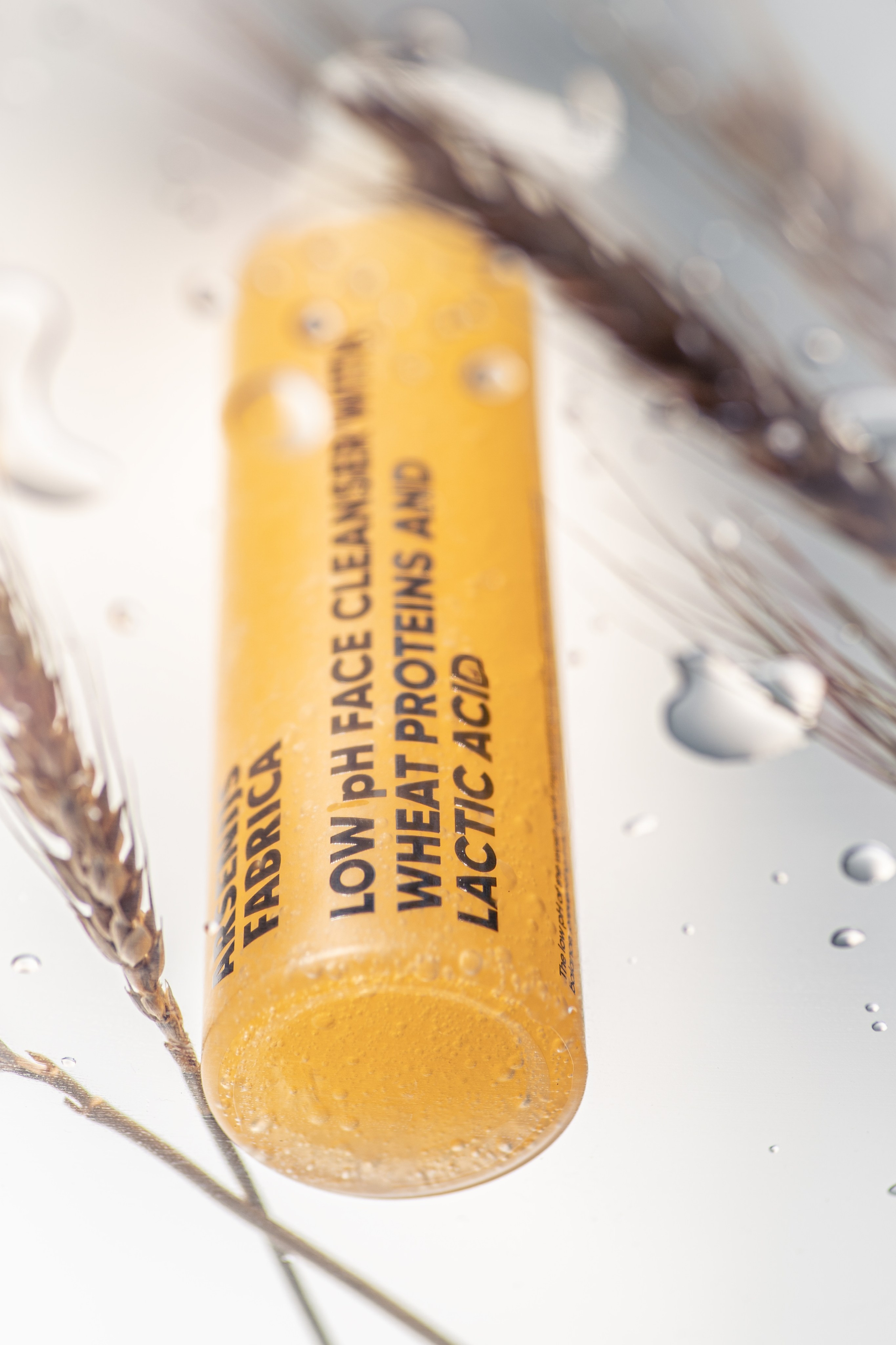 Wheat cosmetic's. Product and Food photography