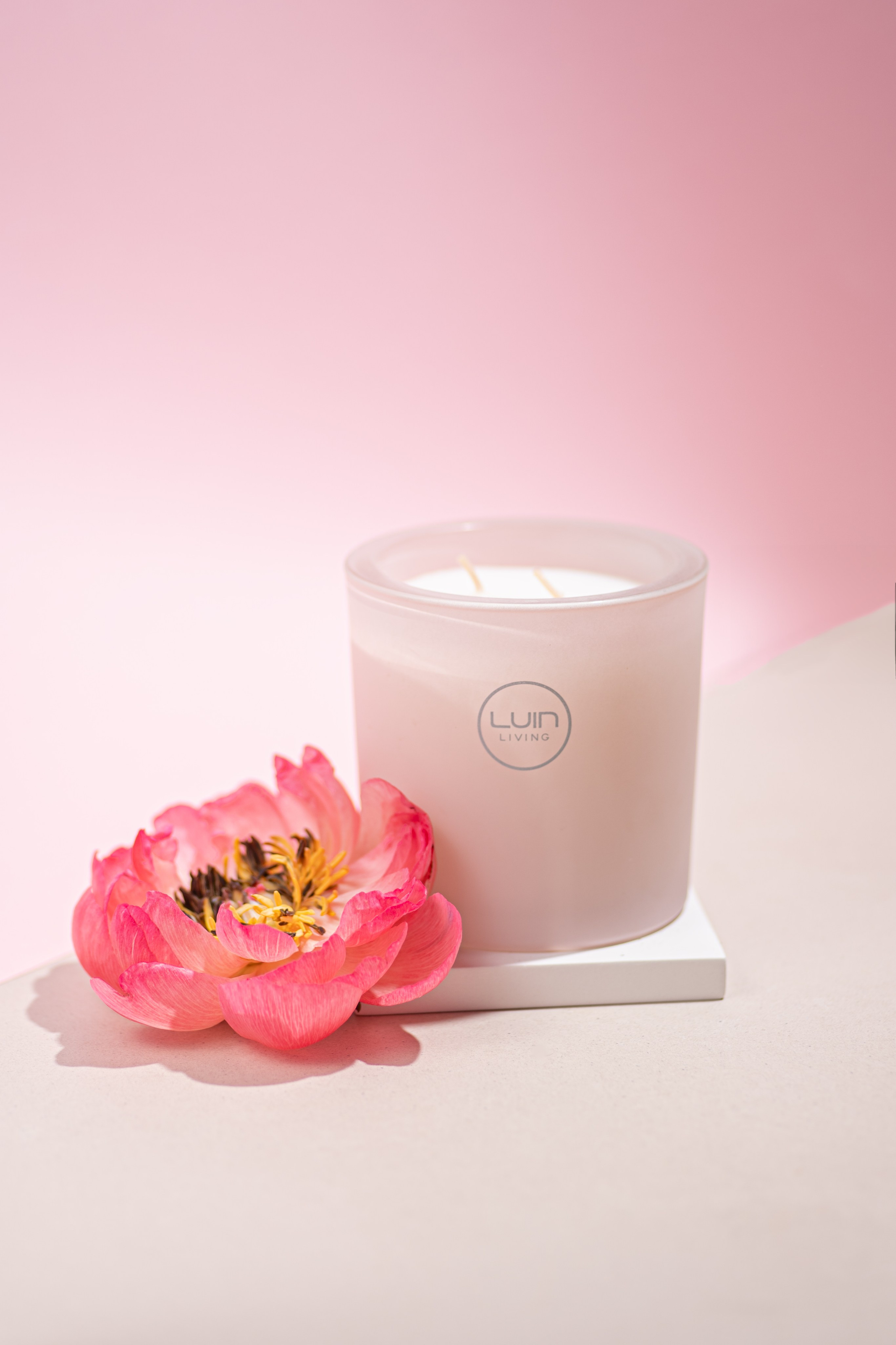 LUIN Candles. Product and Food photography