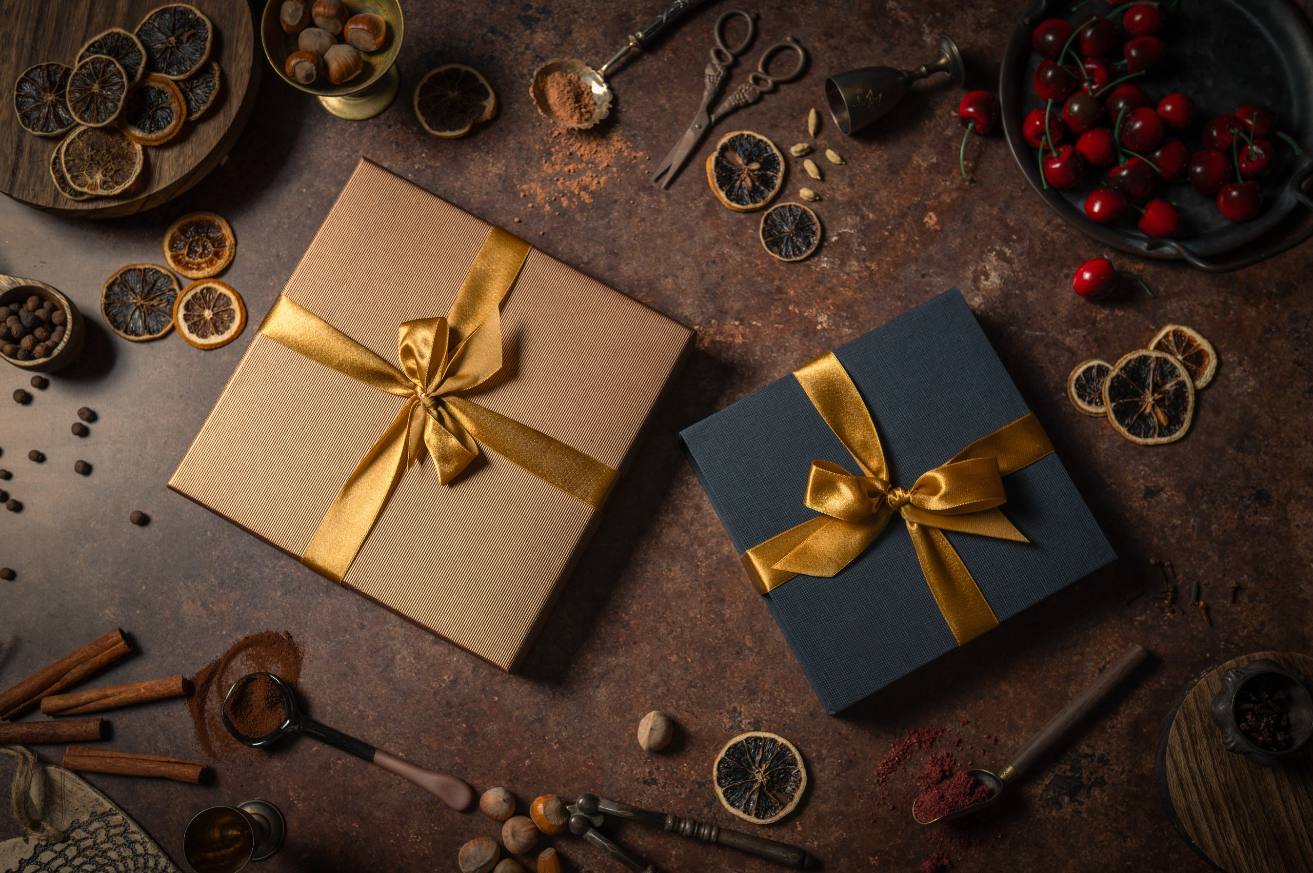 Caps! Chocolate. Product and Food photography