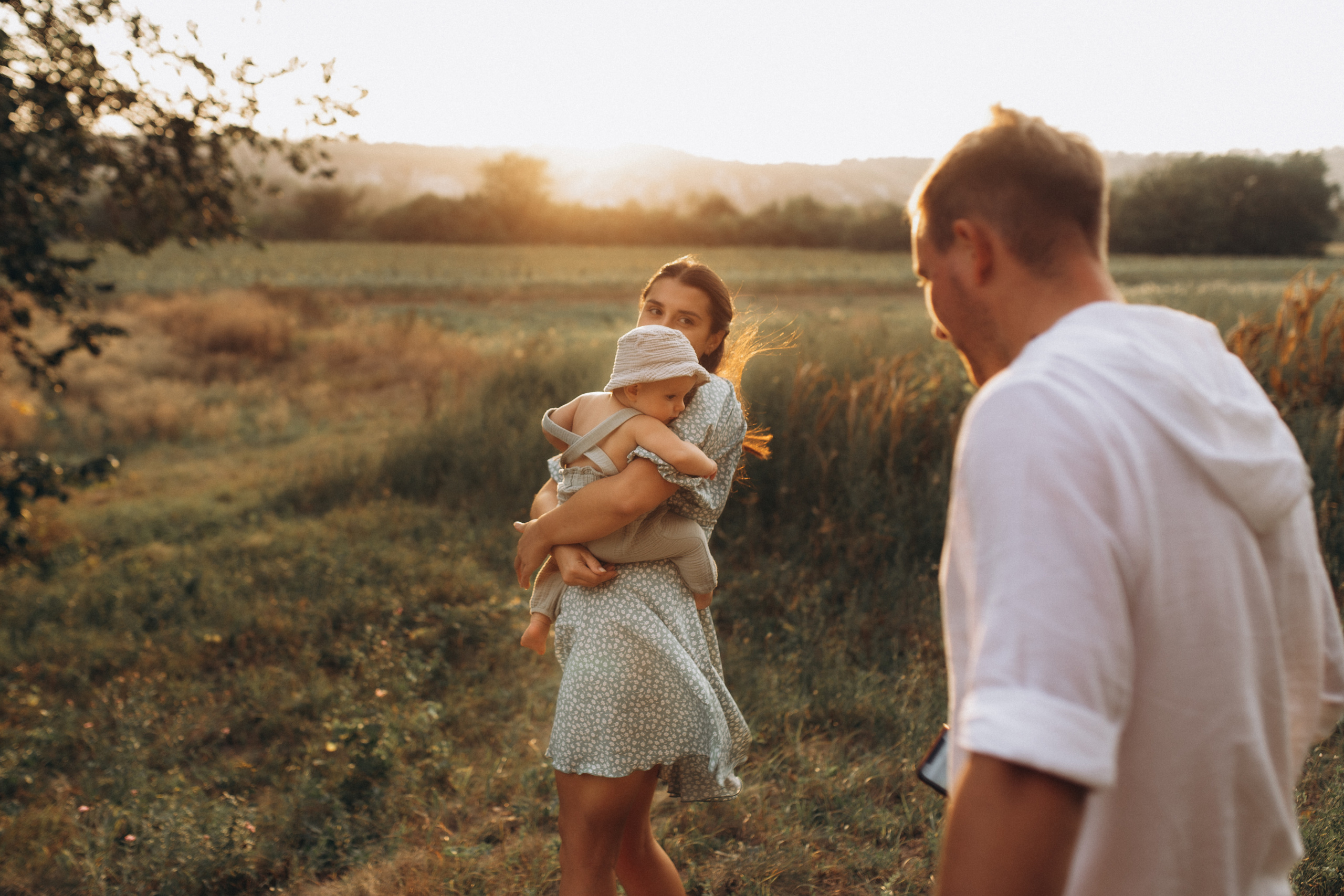 Abend im Dorf. Hochzeitsfotograf in Nürnberg, Bamberg, Deutschland
