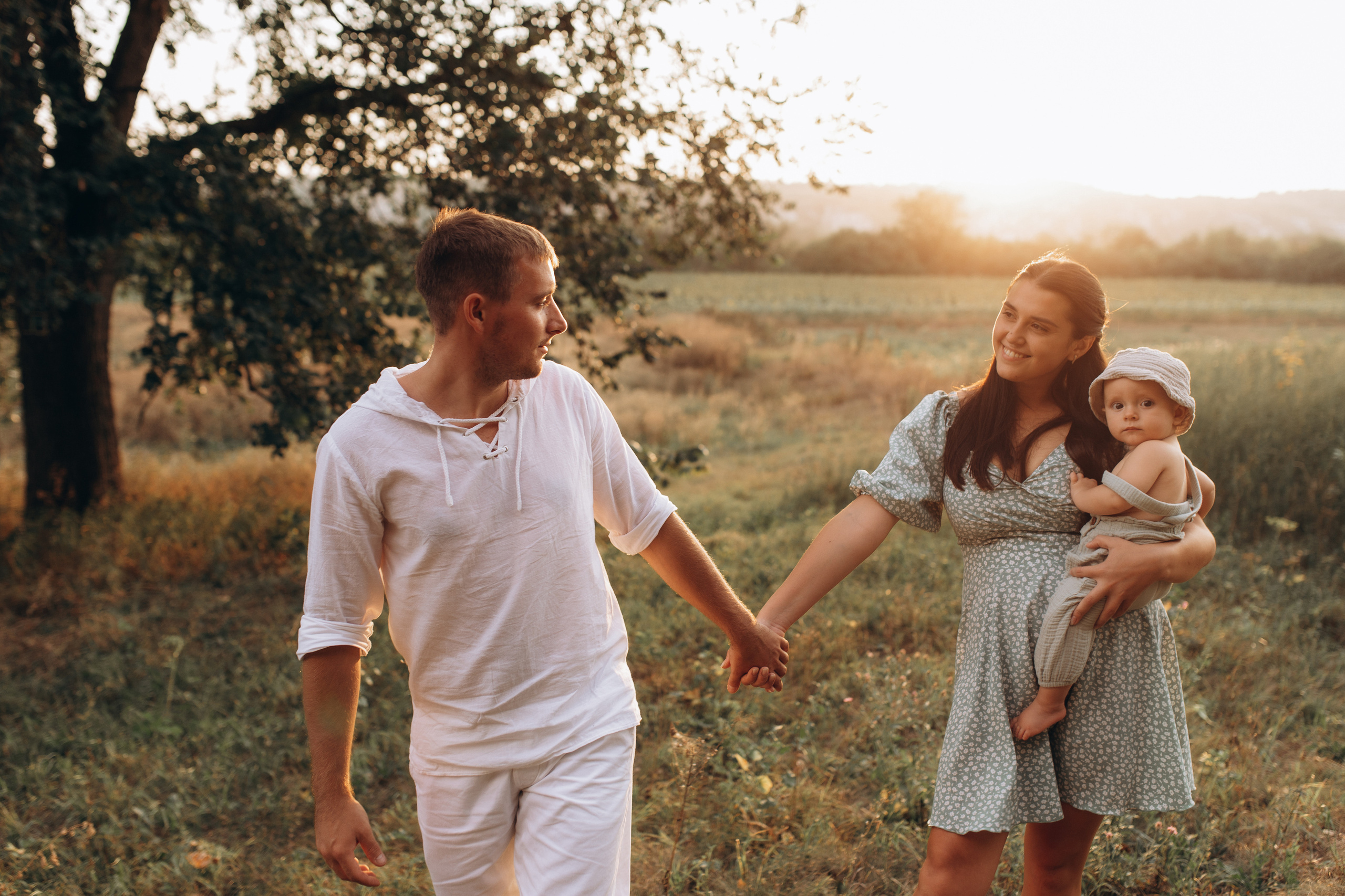 Abend im Dorf. Hochzeitsfotograf in Nürnberg, Bamberg, Deutschland