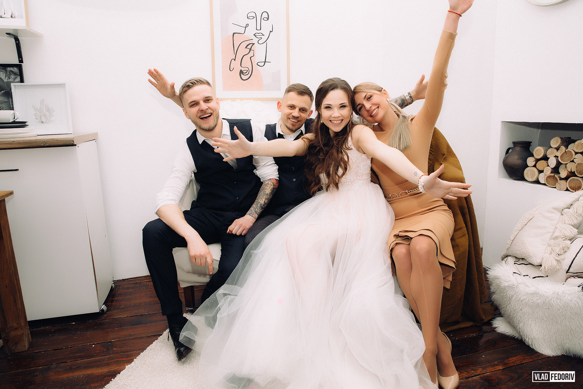 Вадим & Дарья. Репортажный и свадебный фотограф Федорив Влад