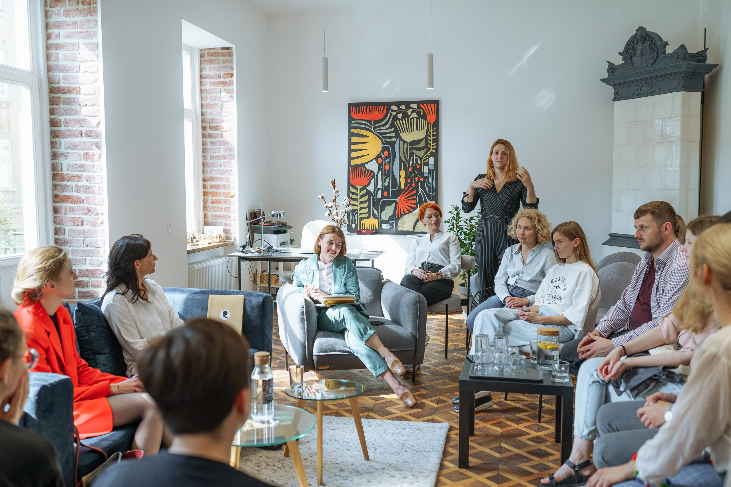 Зустріч підприємців у Львові з метою дискусії на тему соціального підприємництва