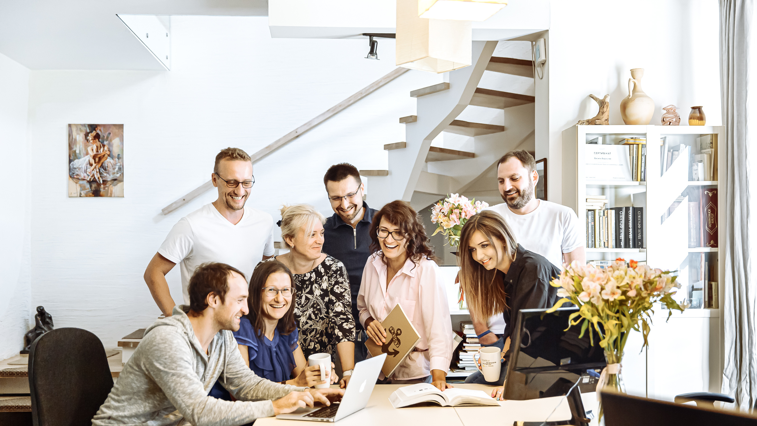 Corporate Team-Portrait for IT company in Lviv. Тарас Бовт. Фотограф Львів. Портрети та репортаж з подій