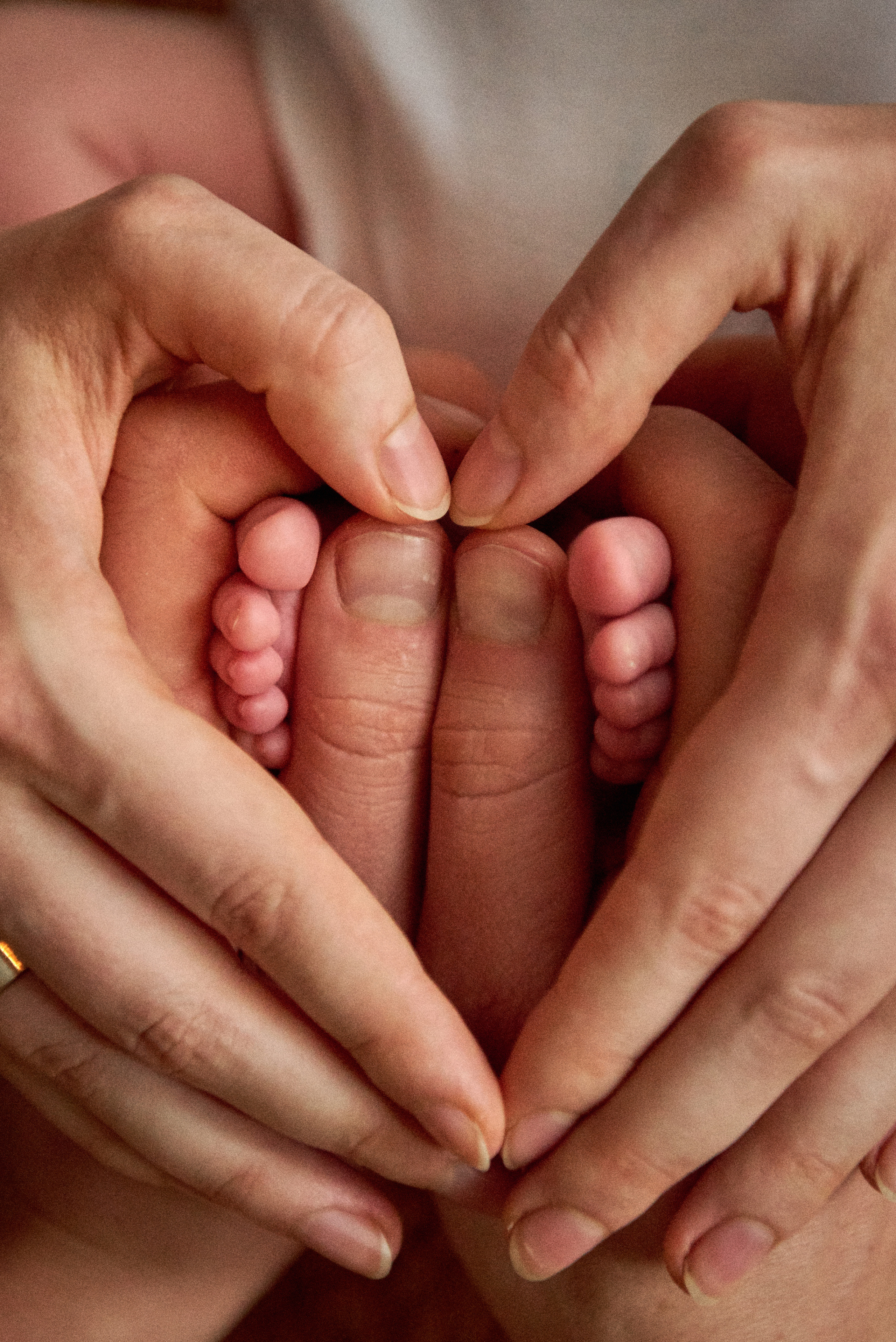 Аня Володя і Назар. Фотограф новонароджених діток та їх сімей в Тернополі