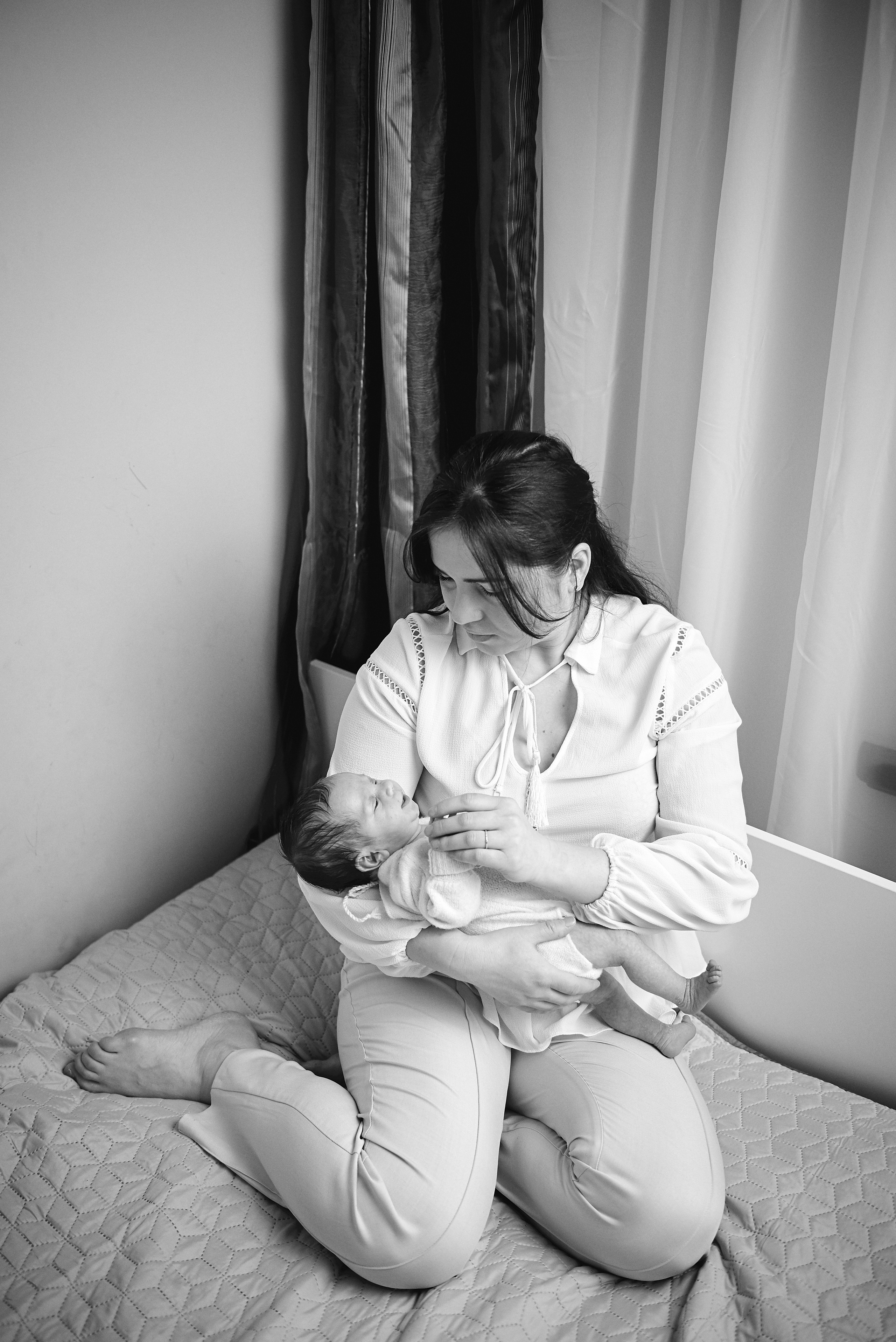 Таня Софія Віктор і Лєра. Фотограф новонароджених діток та їх сімей в Тернополі