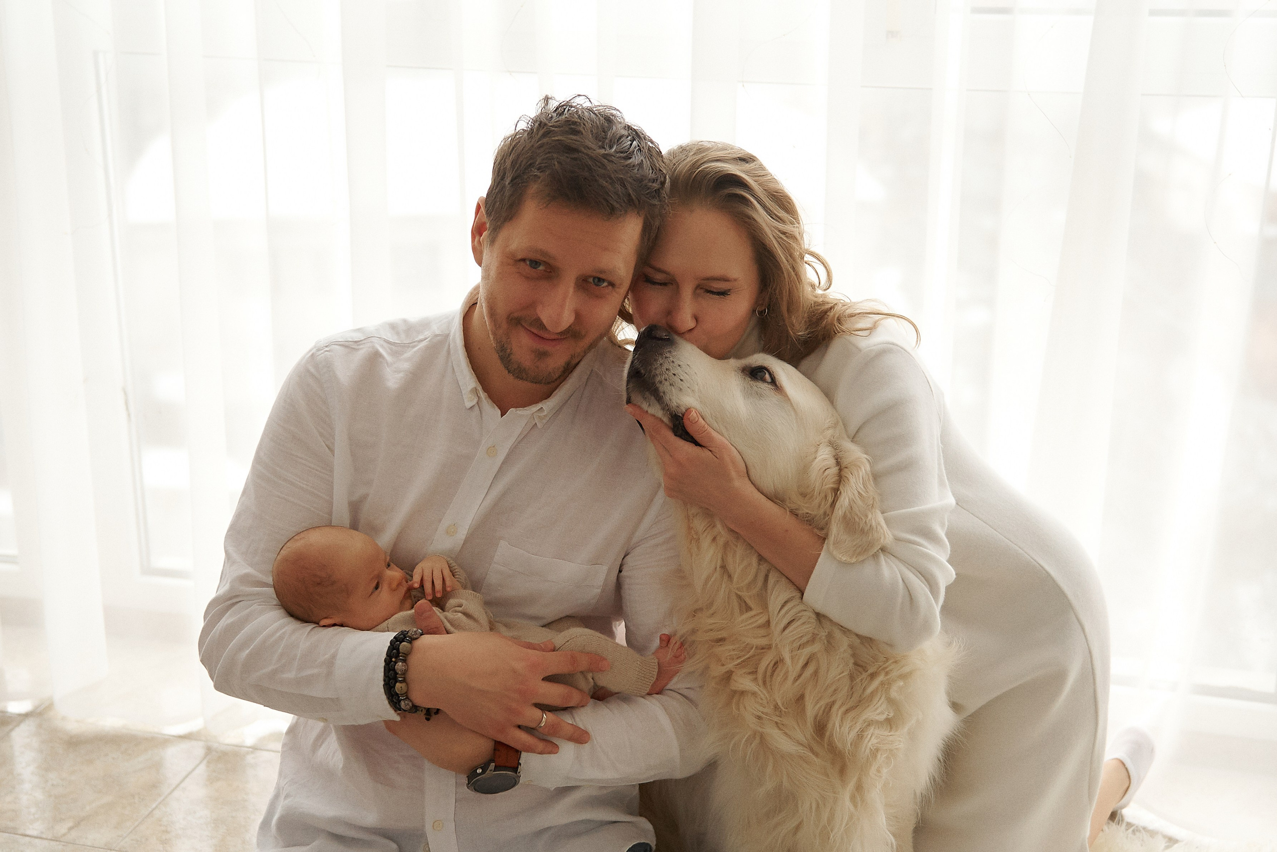 Дамір 7 тижнів. Фотограф новонароджених діток та їх сімей в Тернополі