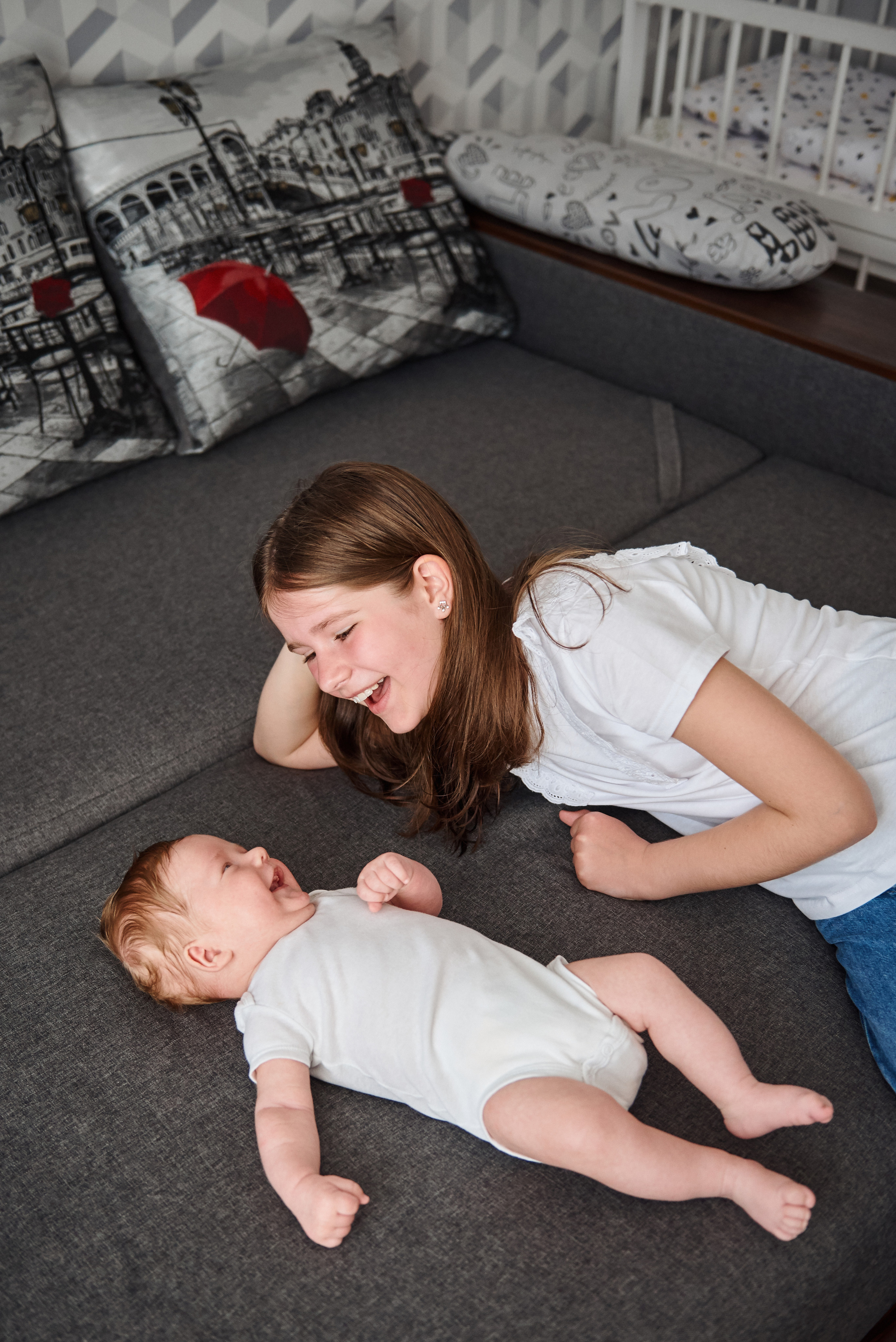 Таня Віталій Давид і Ніка. Фотограф новонароджених діток та їх сімей в Тернополі