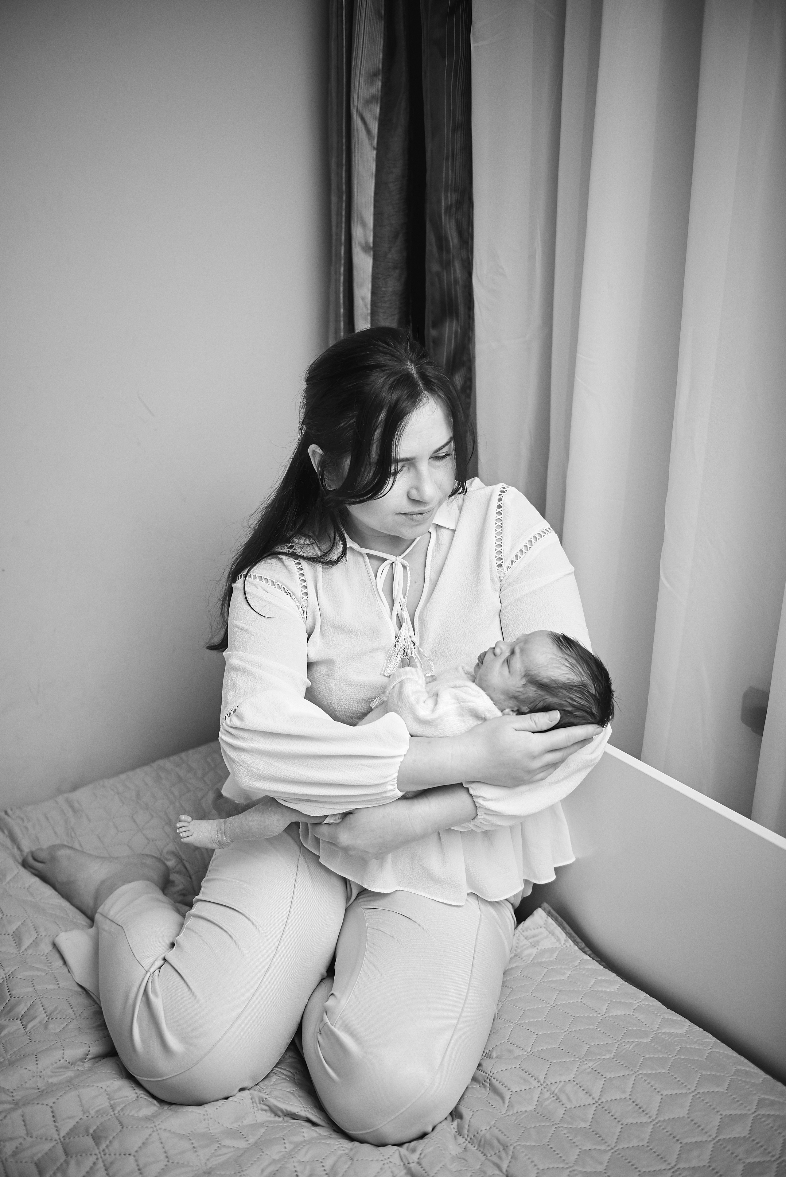 Таня Софія Віктор і Лєра. Фотограф новонароджених діток та їх сімей в Тернополі