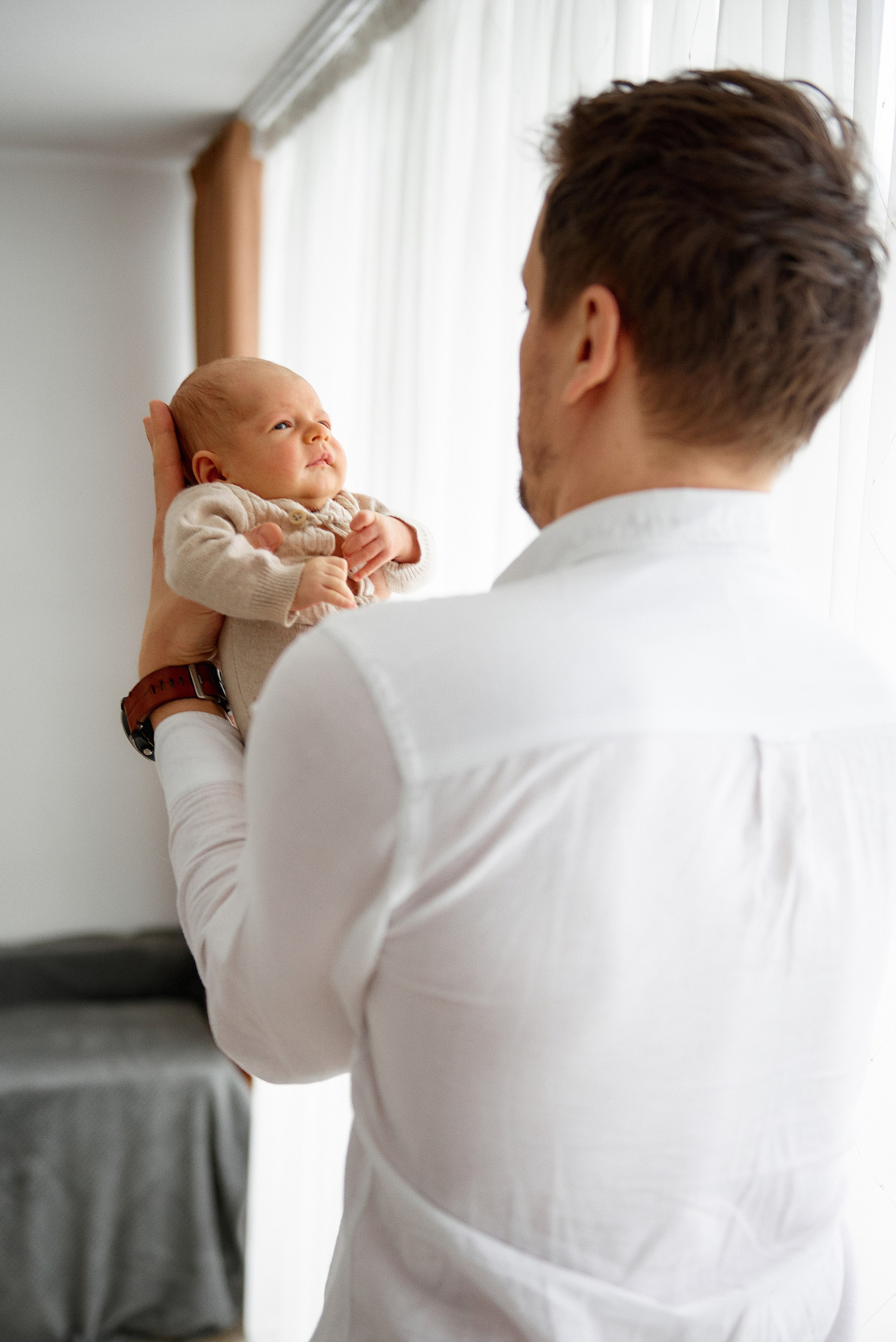 Дамір 7 тижнів. Фотограф новонароджених діток та їх сімей в Тернополі