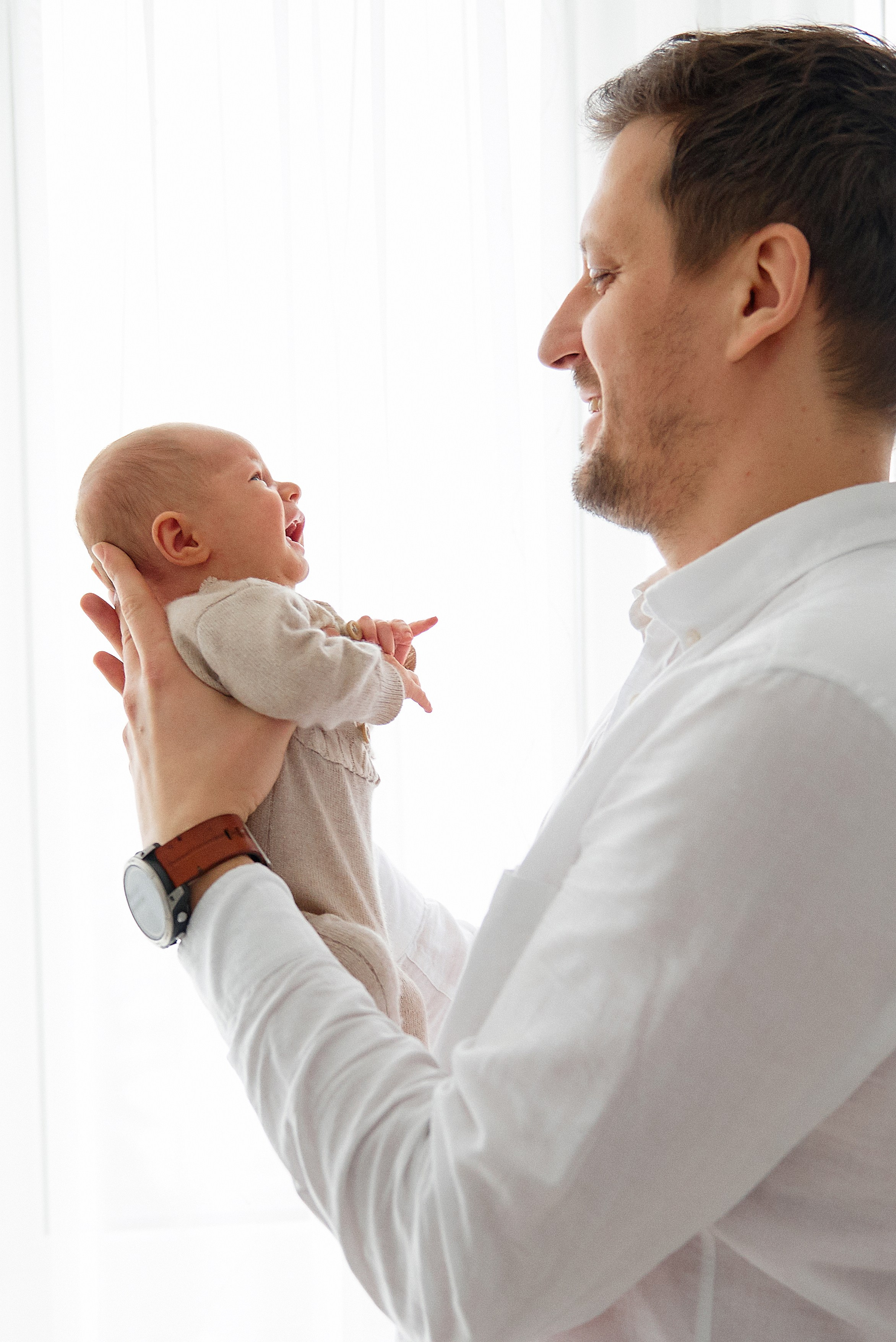 Дамір 7 тижнів. Фотограф новонароджених діток та їх сімей в Тернополі