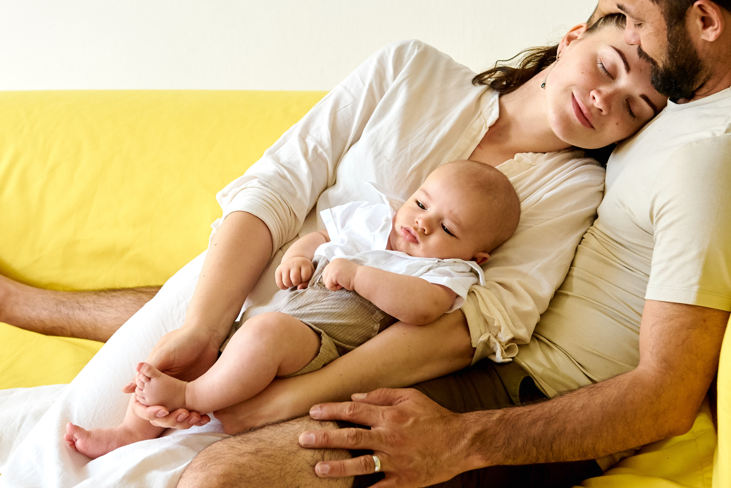 Катя Сем Матвій Костя і Даніель. Фотограф новонароджених діток та їх сімей в Тернополі