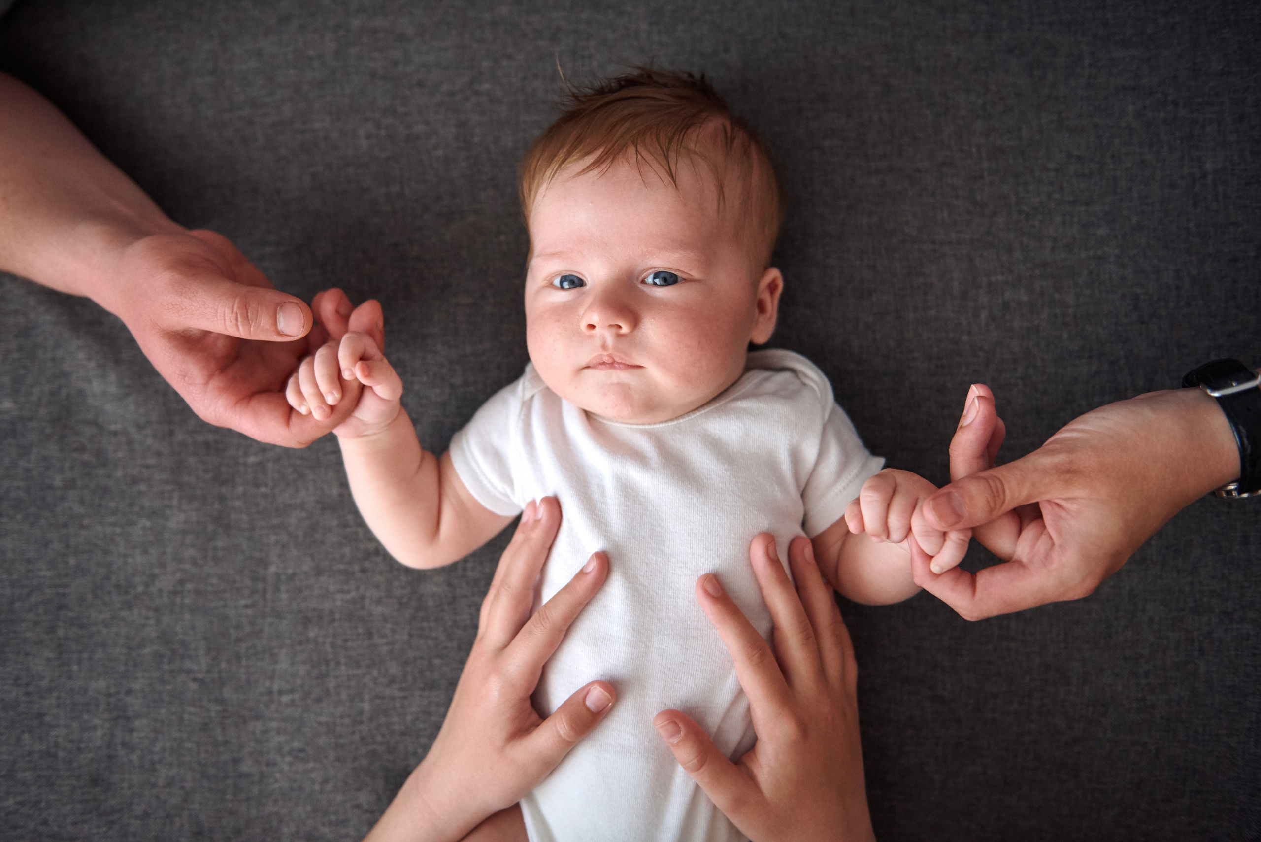 Таня Віталій Давид і Ніка. Фотограф новонароджених діток та їх сімей в Тернополі