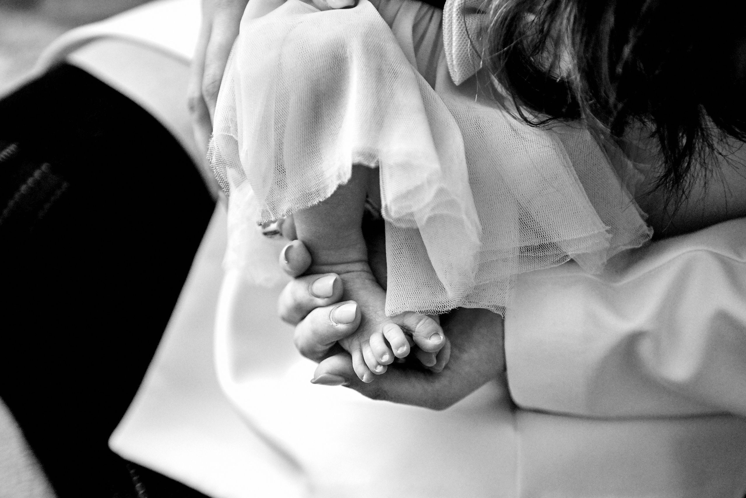 Олена та Влад Емма Єва та Еліна 9 днів життя. Фотограф новонароджених діток та їх сімей в Тернополі