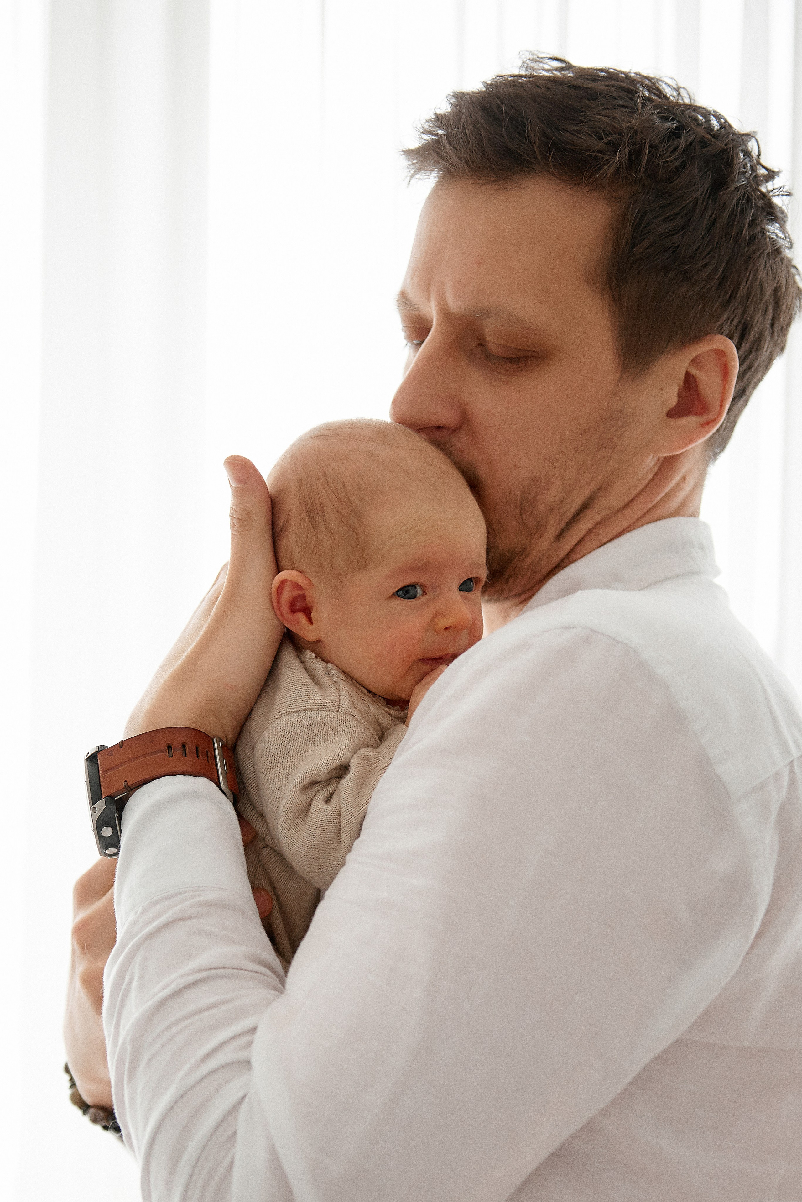 Дамір 7 тижнів. Фотограф новонароджених діток та їх сімей в Тернополі