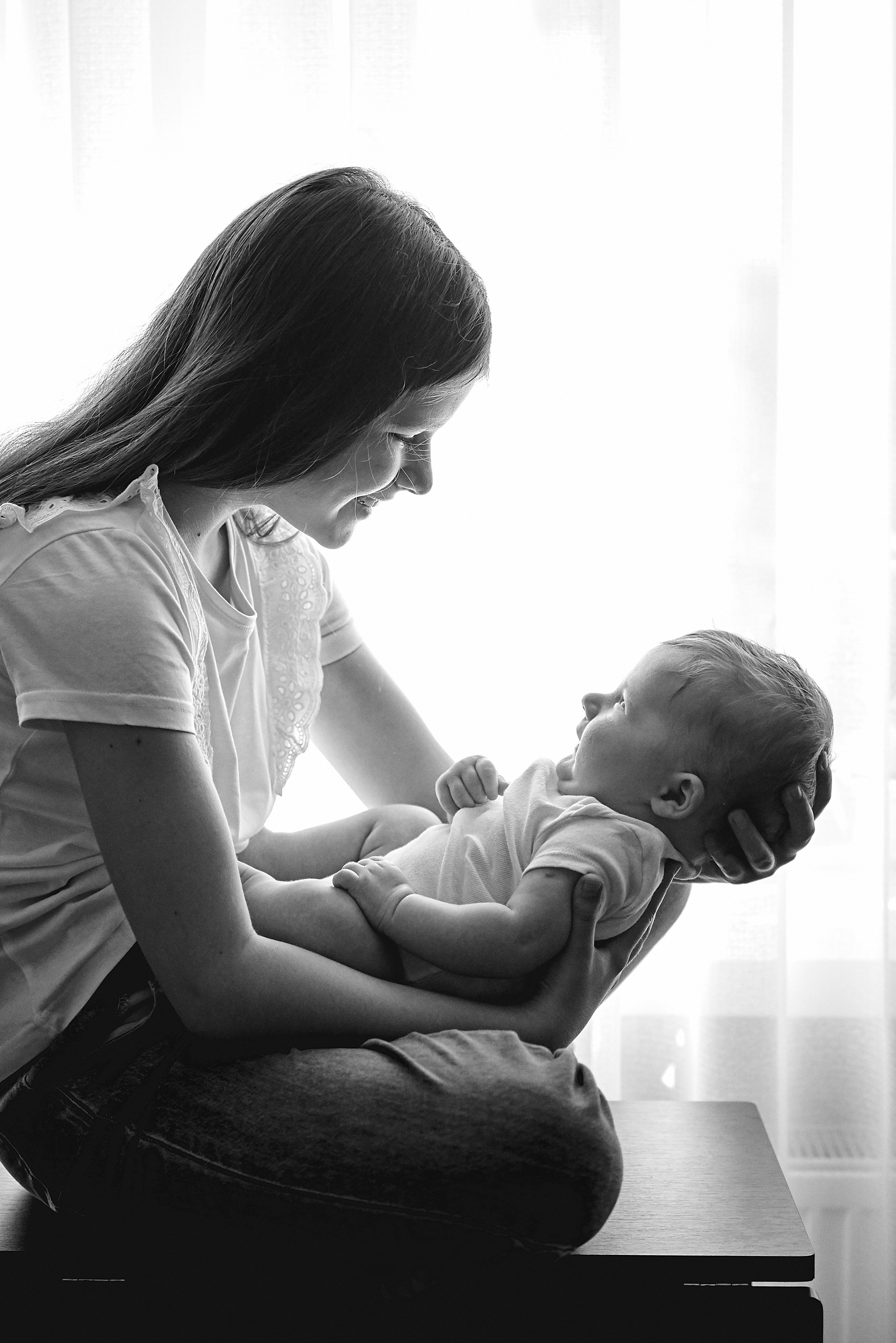 Таня Віталій Давид і Ніка. Фотограф новонароджених діток та їх сімей в Тернополі