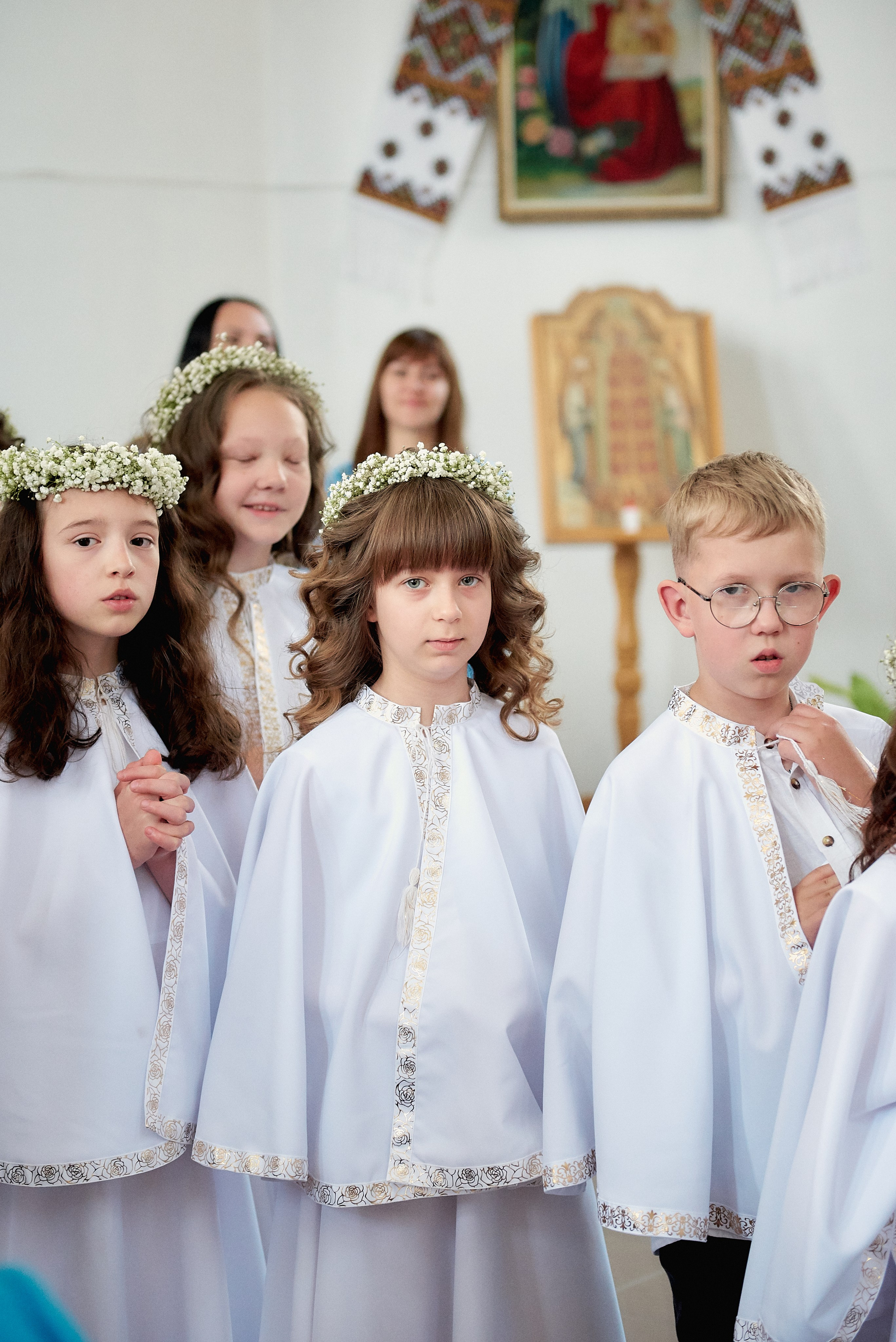 Причастя. Фотограф новонароджених діток та їх сімей в Тернополі