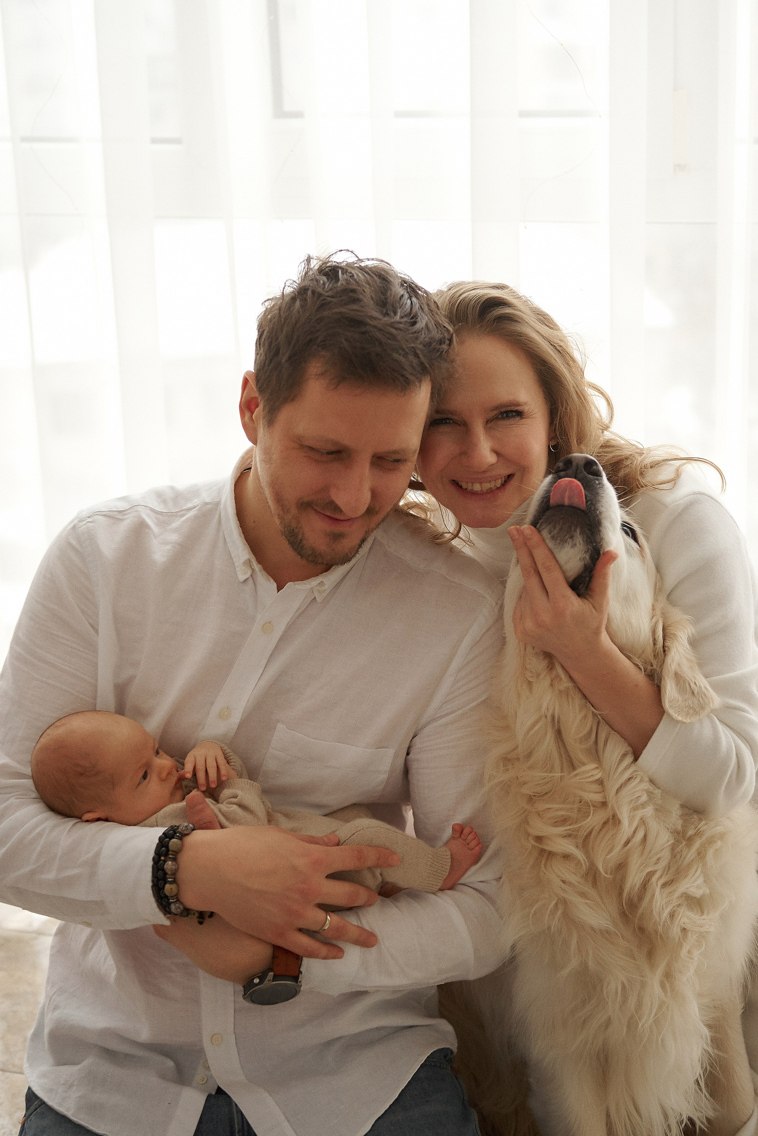 Дамір 7 тижнів. Фотограф новонароджених діток та їх сімей в Тернополі