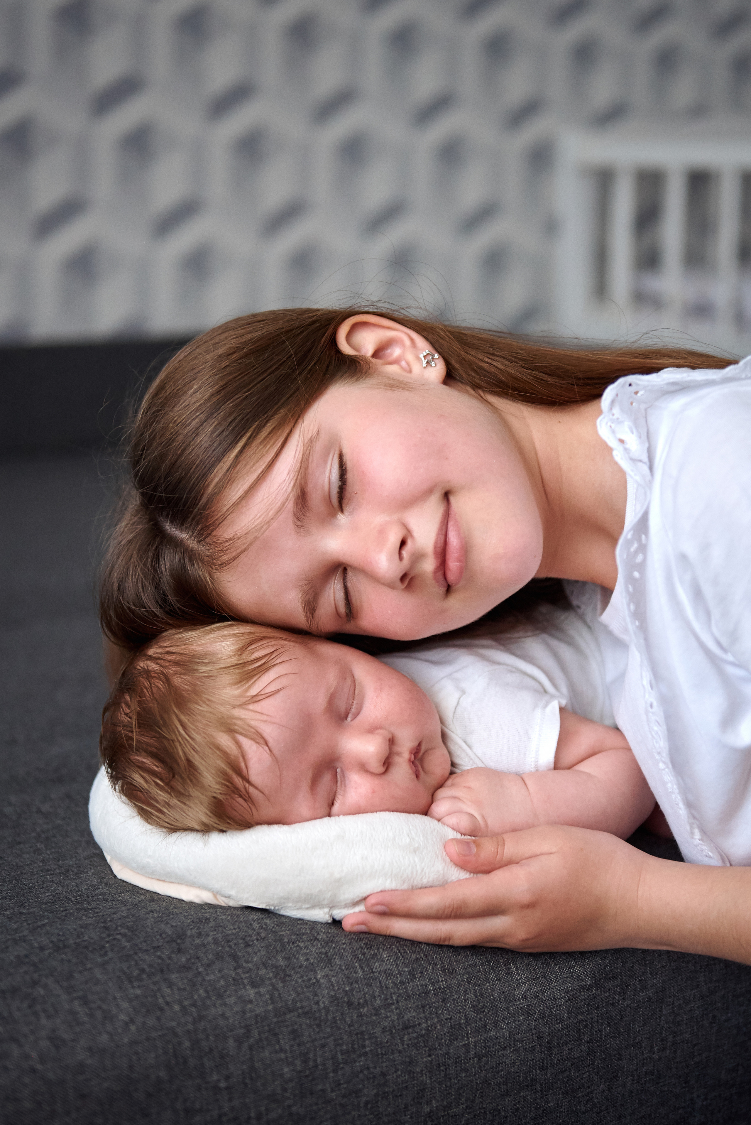 Таня Віталій Давид і Ніка. Фотограф новонароджених діток та їх сімей в Тернополі